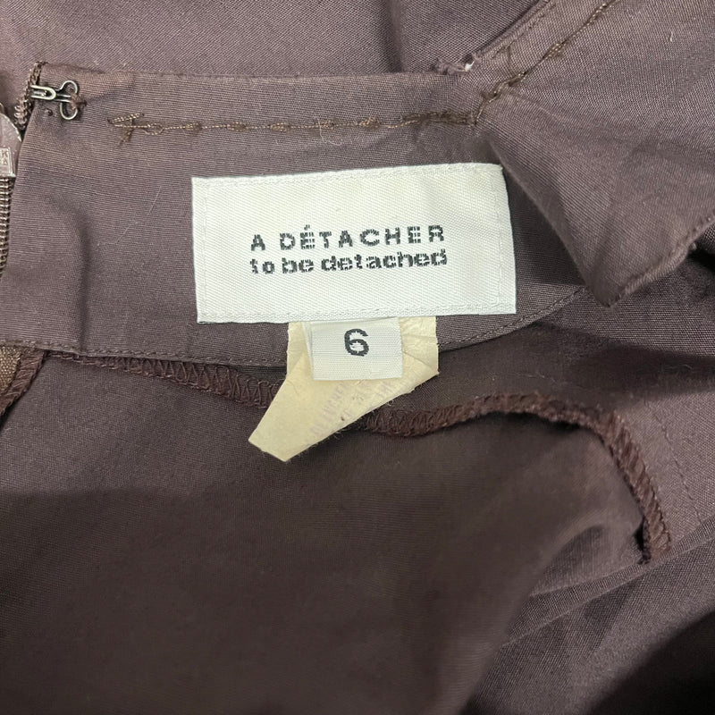 to be detached/SL Dress/6/Cotton/PPL/Backless Dress