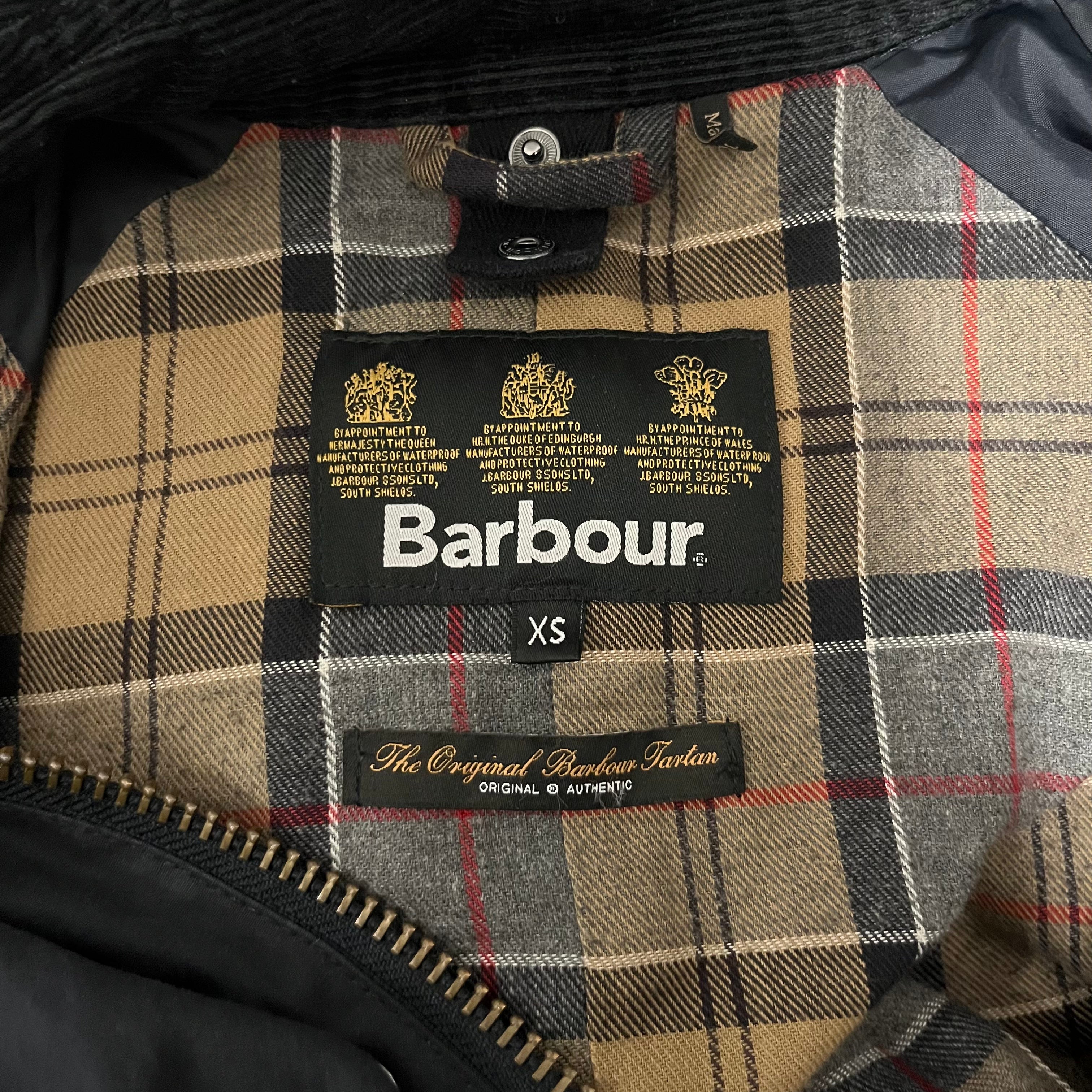 Barbour/Windbreaker/XS/Nylon/BLK/ view 3