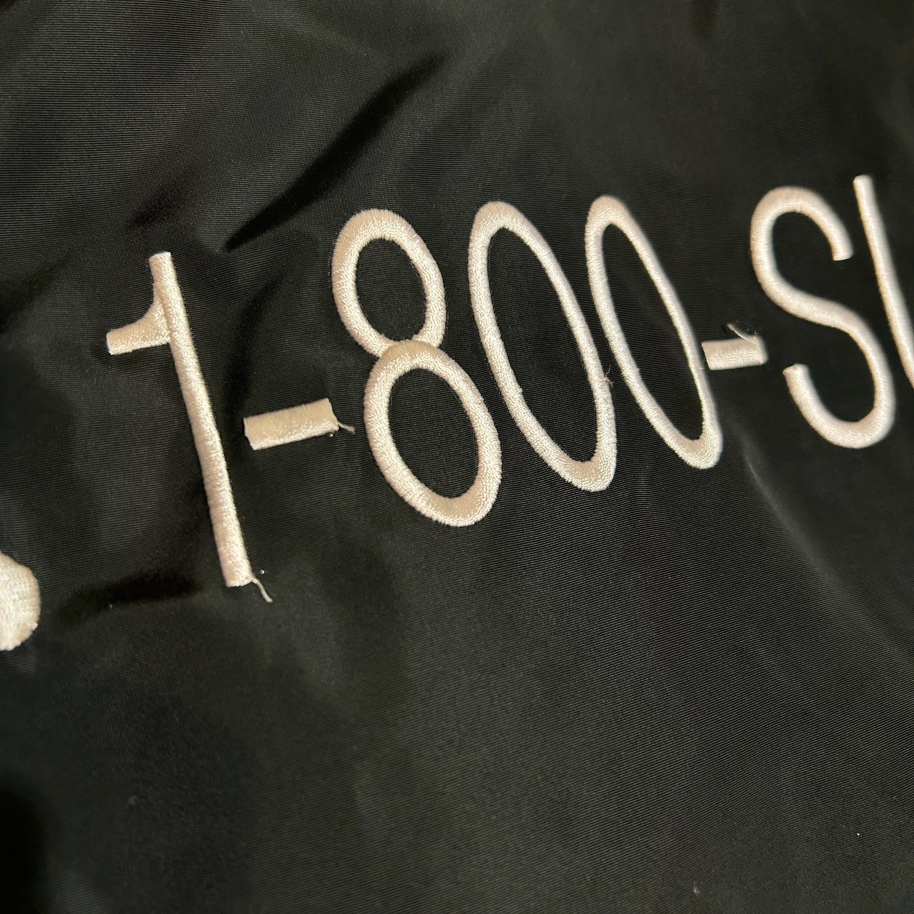 Supreme/Baseball Jkt/L/Nylon/BLK/1-800 coaches jacket f/w19 view 6