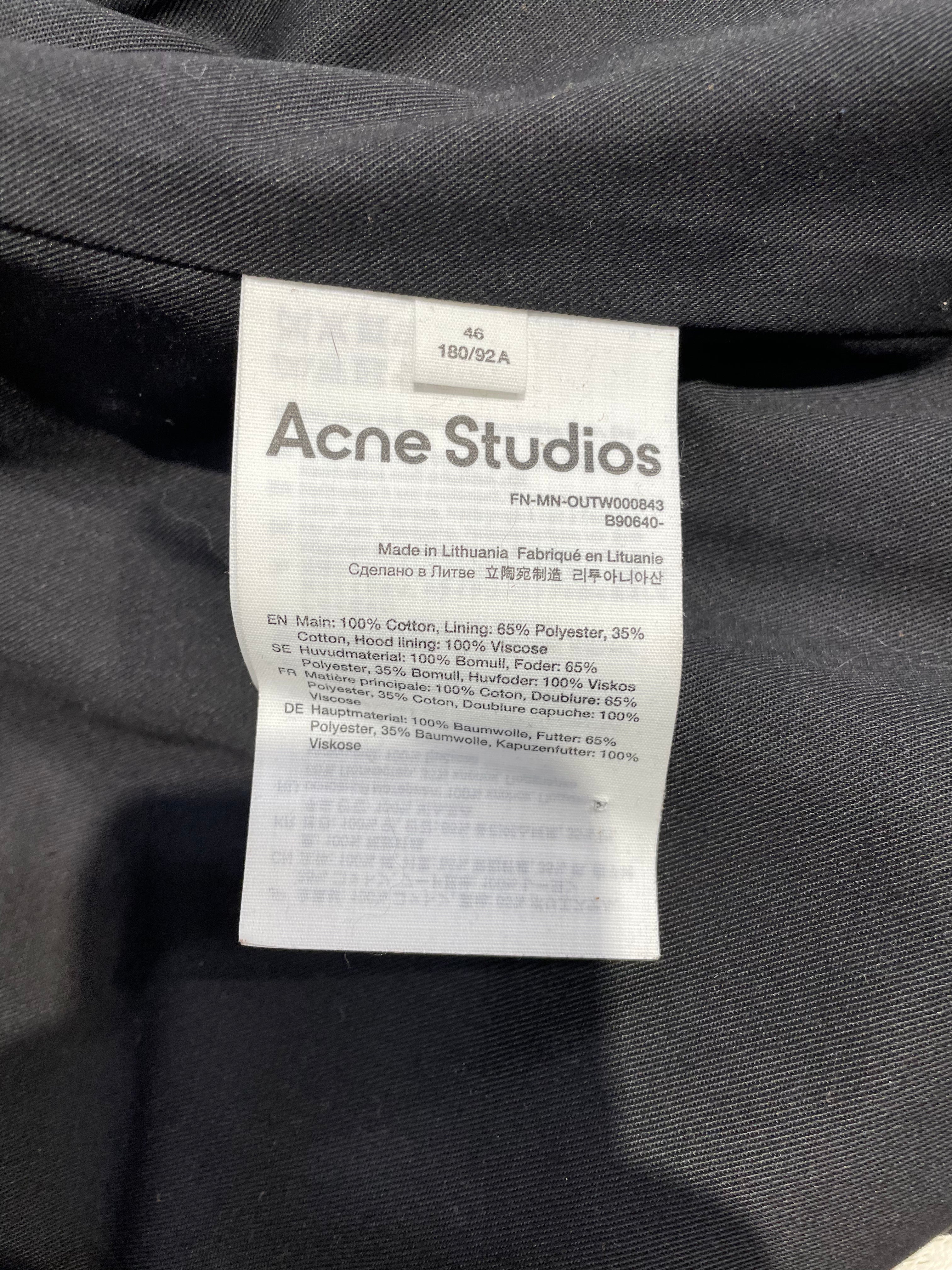Acne Studios/Jacket/46/Cotton/ORN/floral anorak parka view 4