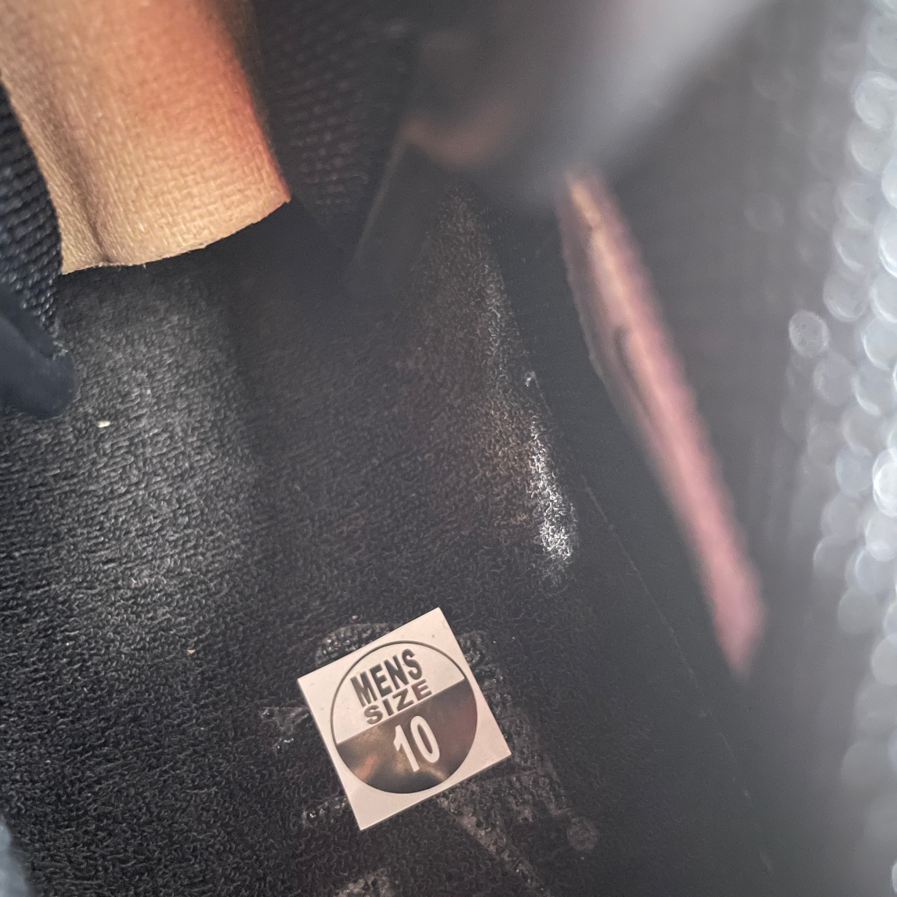 NIKE/STUSSY/Hi-Sneakers/US 10/Leather/BLK/Air Force 1 Mid Snakeskin Logo view 6