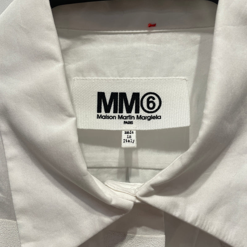 MM6/SL Shirt/42/Cotton/WHT/SIX