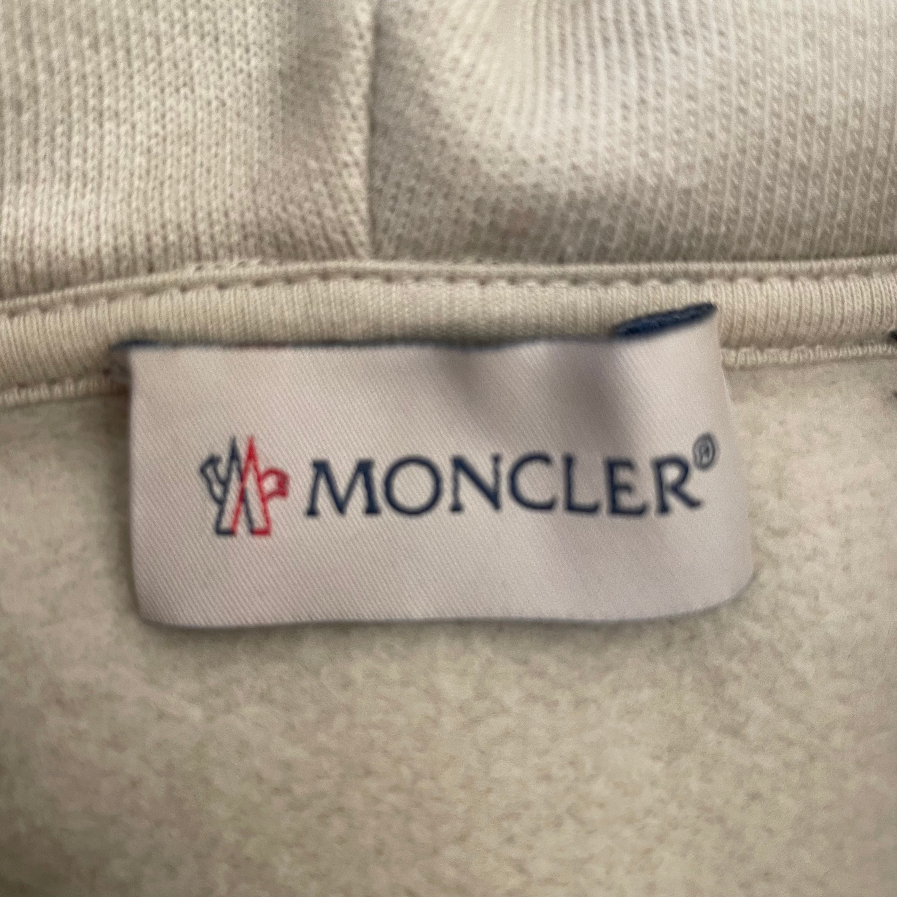 adidas/MONCLER/Hoodie/3/Cotton/CRM/PUFFER DETAIL view 3