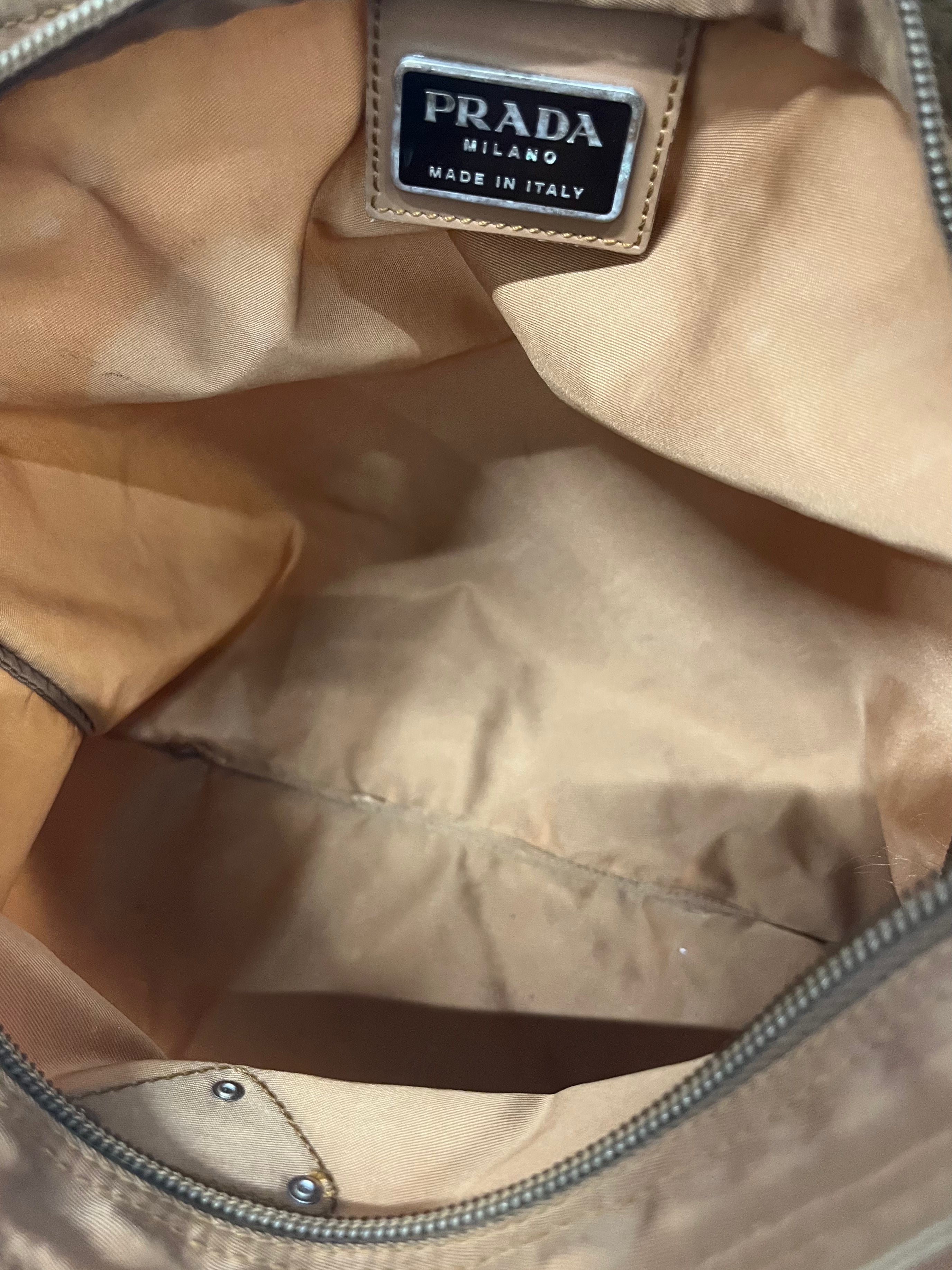 PRADA/Cross Body Bag/Nylon/GLD/SQUARE CROSS BODY view 4