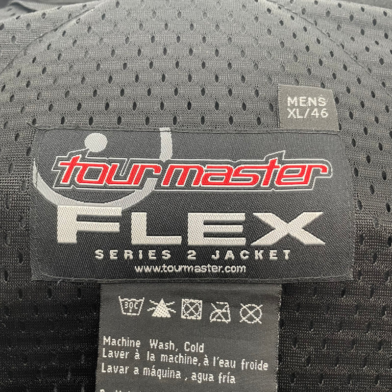 Tourmaster/Jacket/XL/Gore-Tex/BLK/MESH AND WHT WRITING