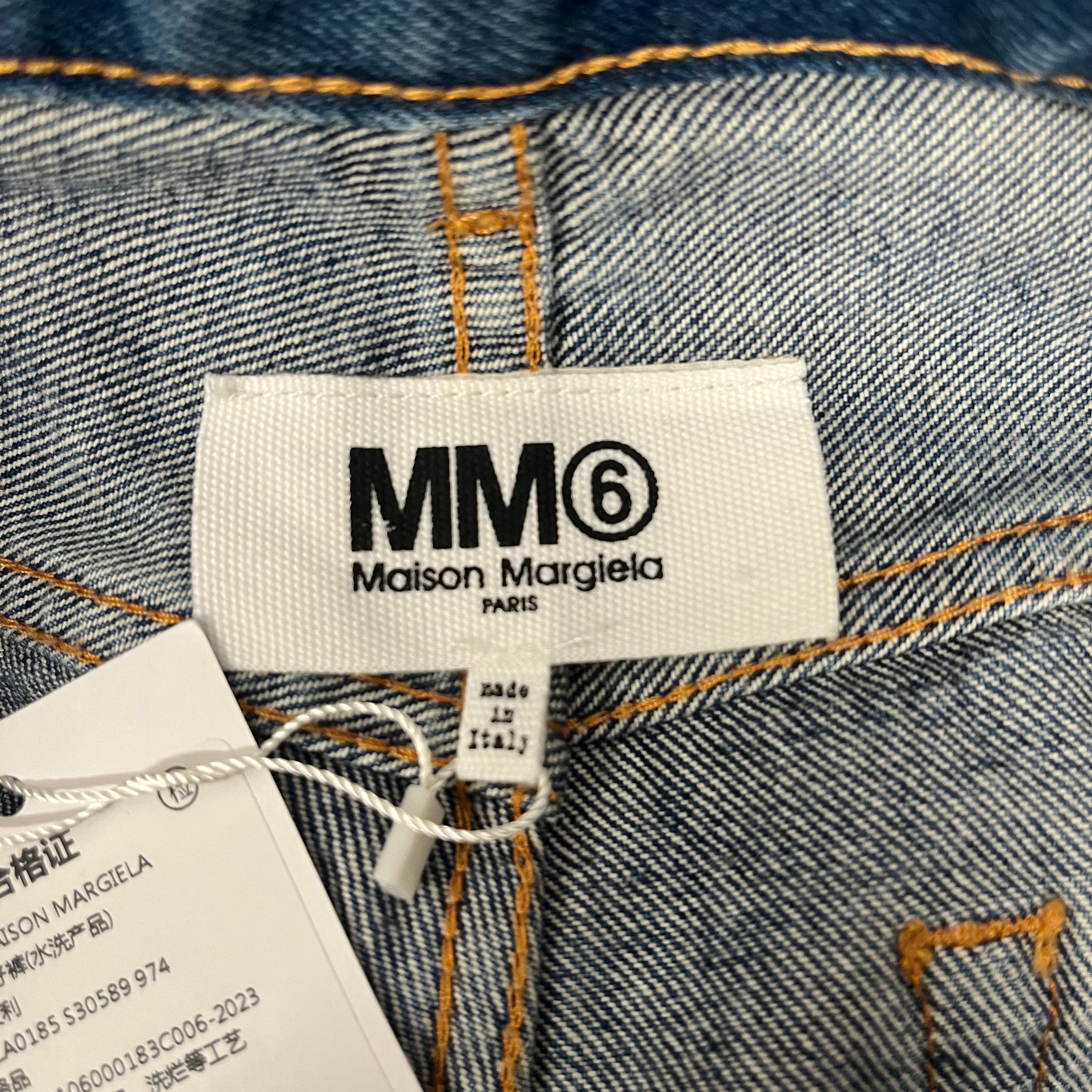 MM6/Straight Pants/28/Denim/IDG/ view 3