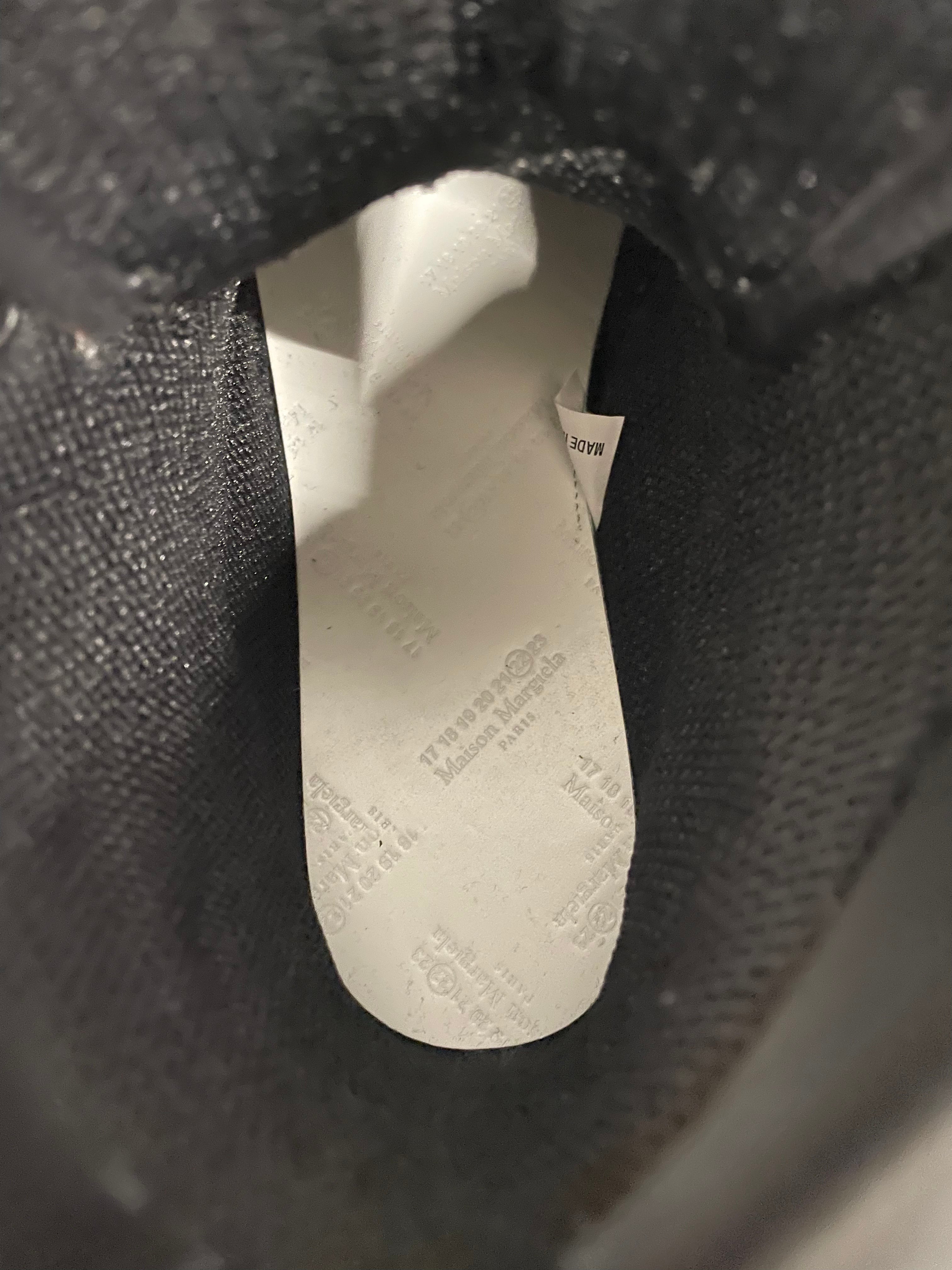 Maison Margiela/Lace Up Boots/EU 41/Cotton/BLK/climber high top view 3