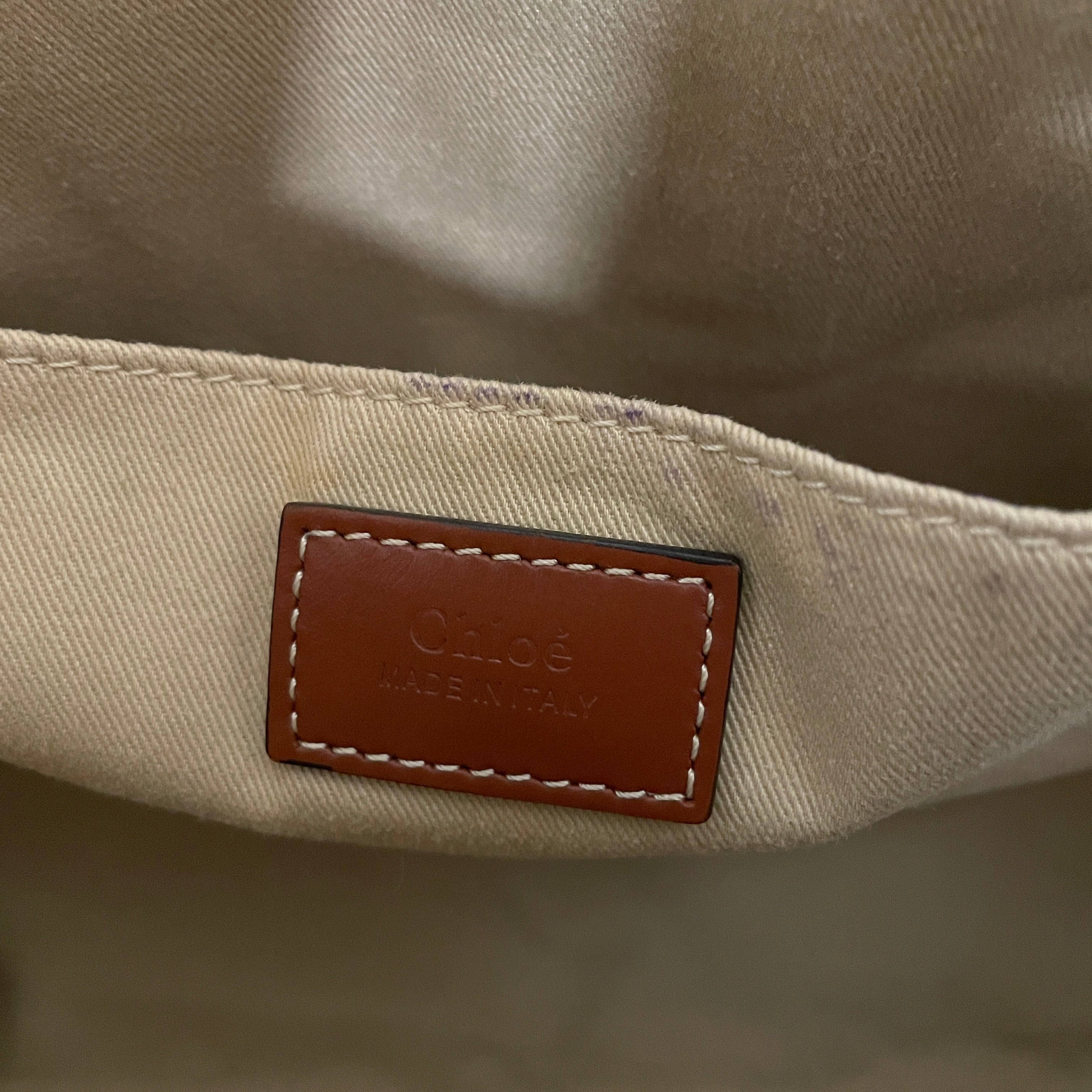 Chloe/Tote Bag/Cotton/CRM/GTDB9J7 view 3