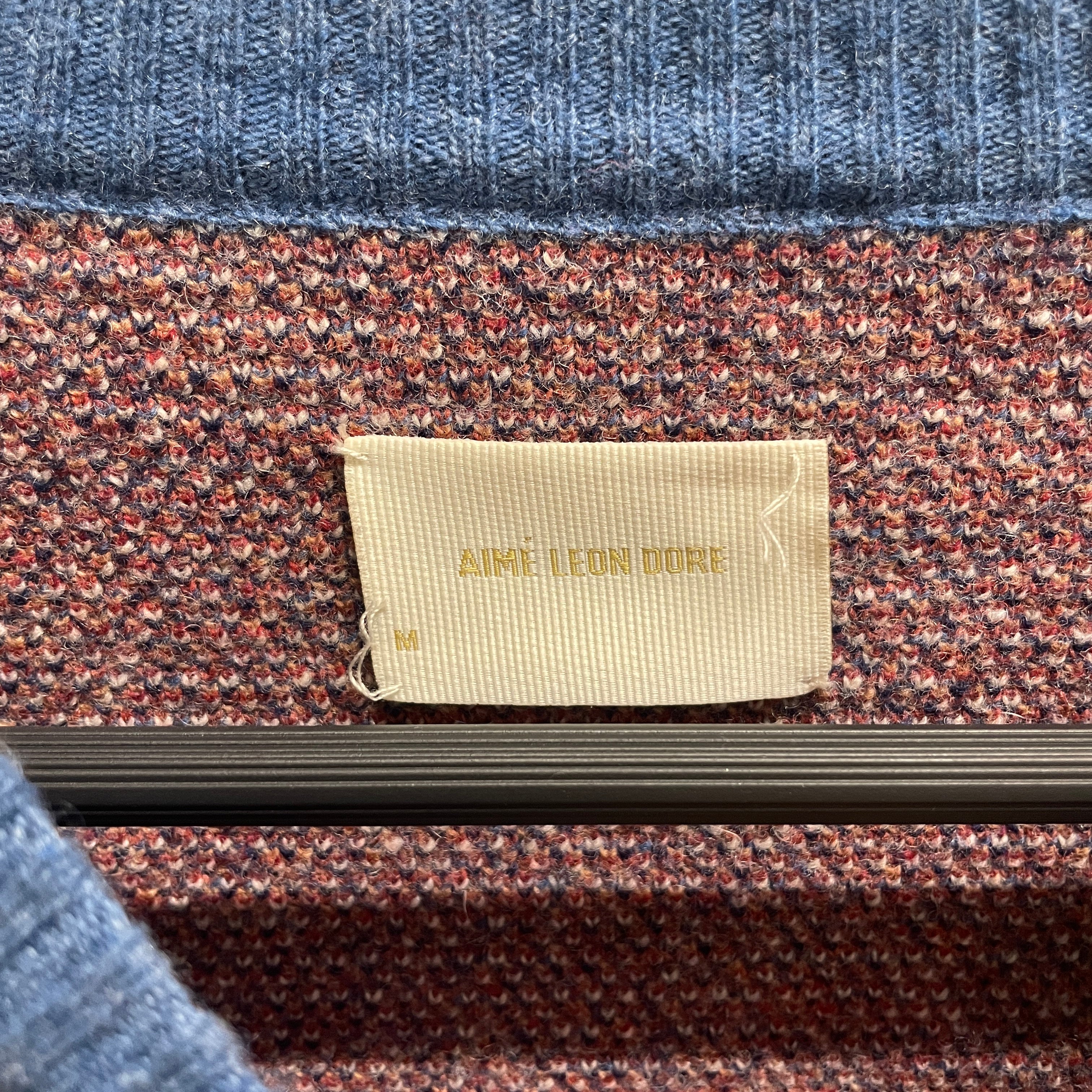 AIME LEON DORE/Sweater/L/Cotton/BLU/BASKETBALL GRPHC view 3