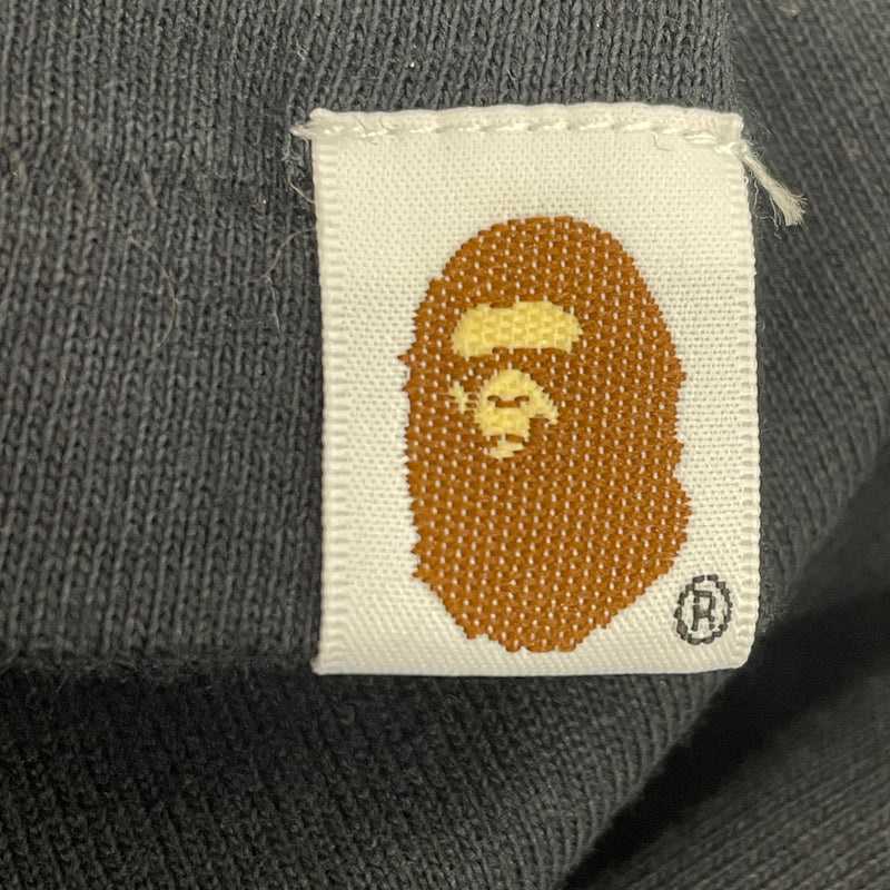 A BATHING APE/T-Shirt/S/Cotton/BLK/Graphic/abc camo gold zip shark 2022