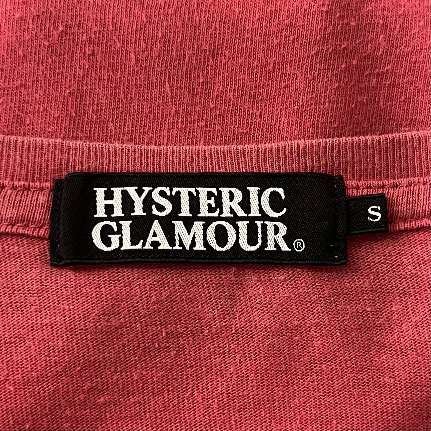 HYSTERIC GLAMOUR/T-Shirt/M/Cotton/RED/motor city pocket view 3