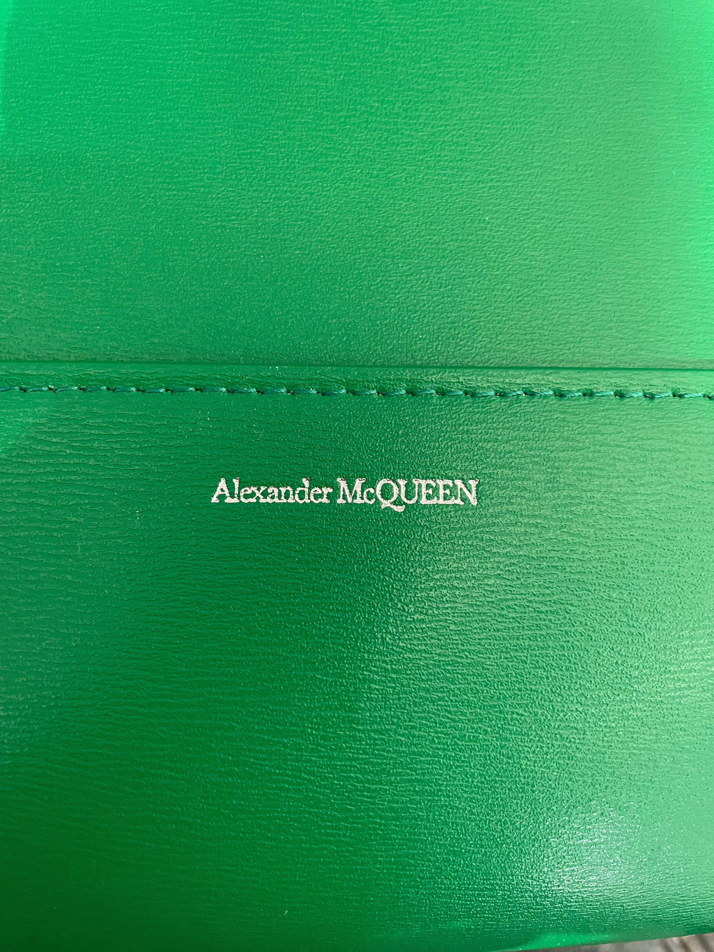 Alexander McQueen/Hand Bag/Leather/GRN/BRASS KNUCKLE HAND BAG view 4