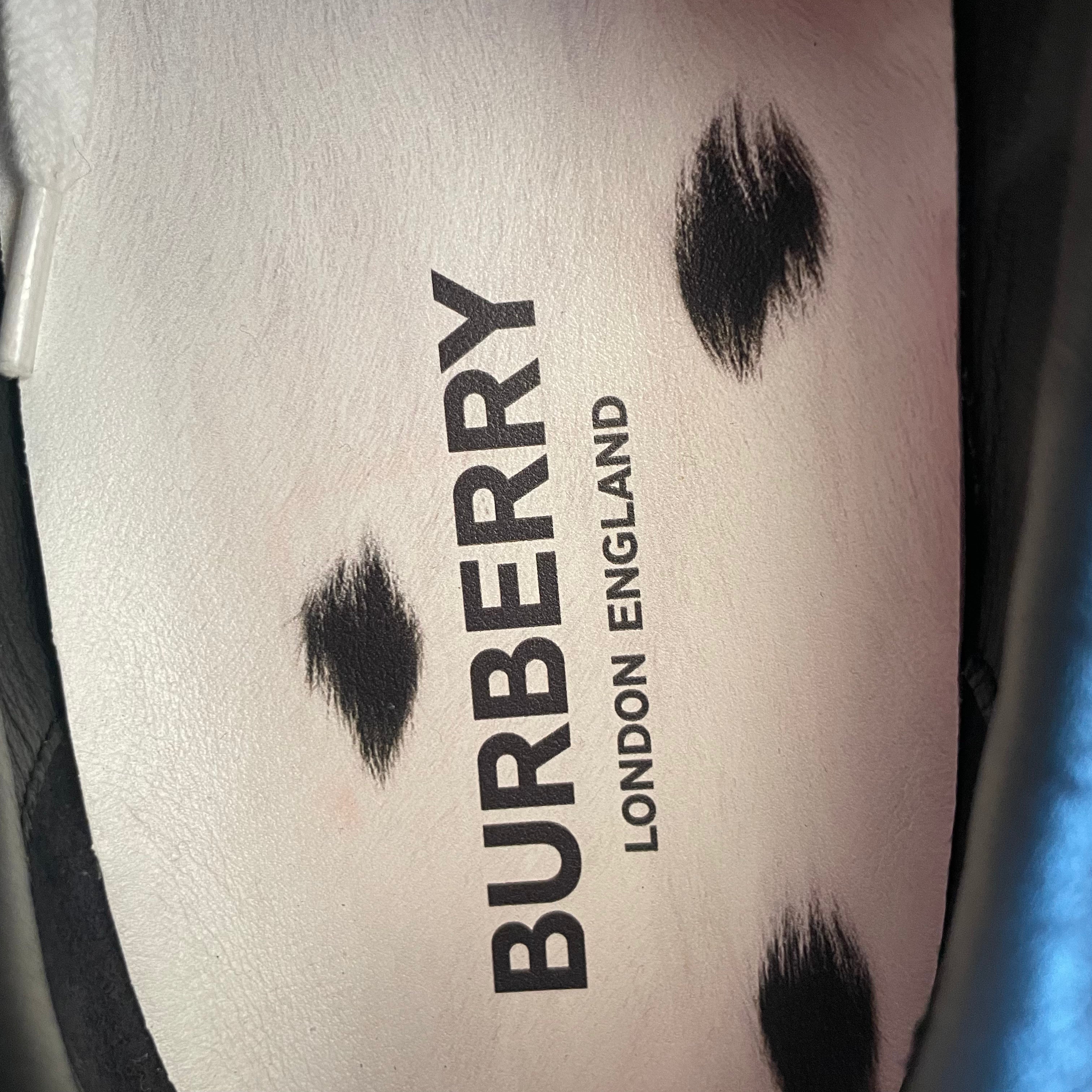 BURBERRY LONDON/Low-Sneakers/US 10/Animal Pattern/Cotton/MLT/LEO BAMBI view 3