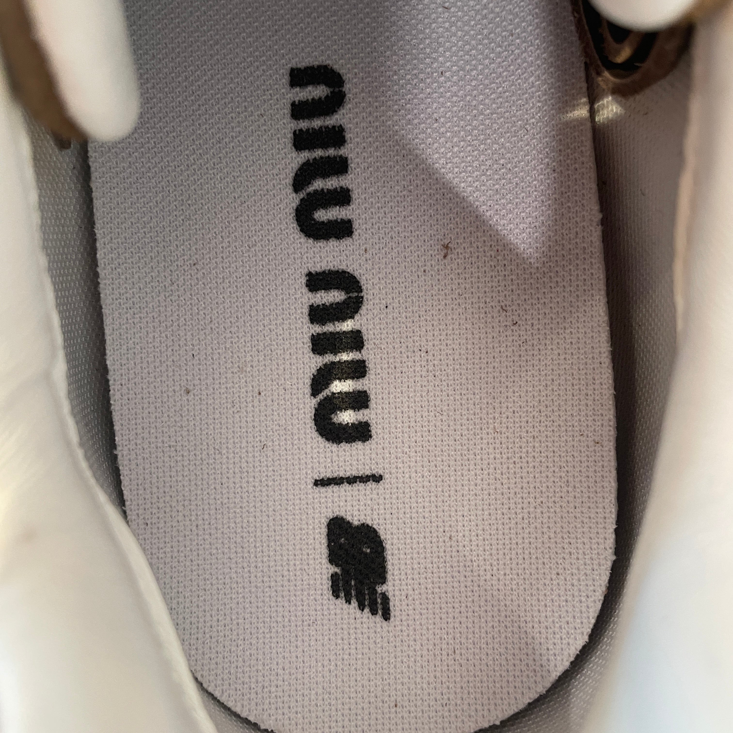 NEW BALANCE/MIU MIU/Low-Sneakers/US 8/Suede/CML/530 view 3
