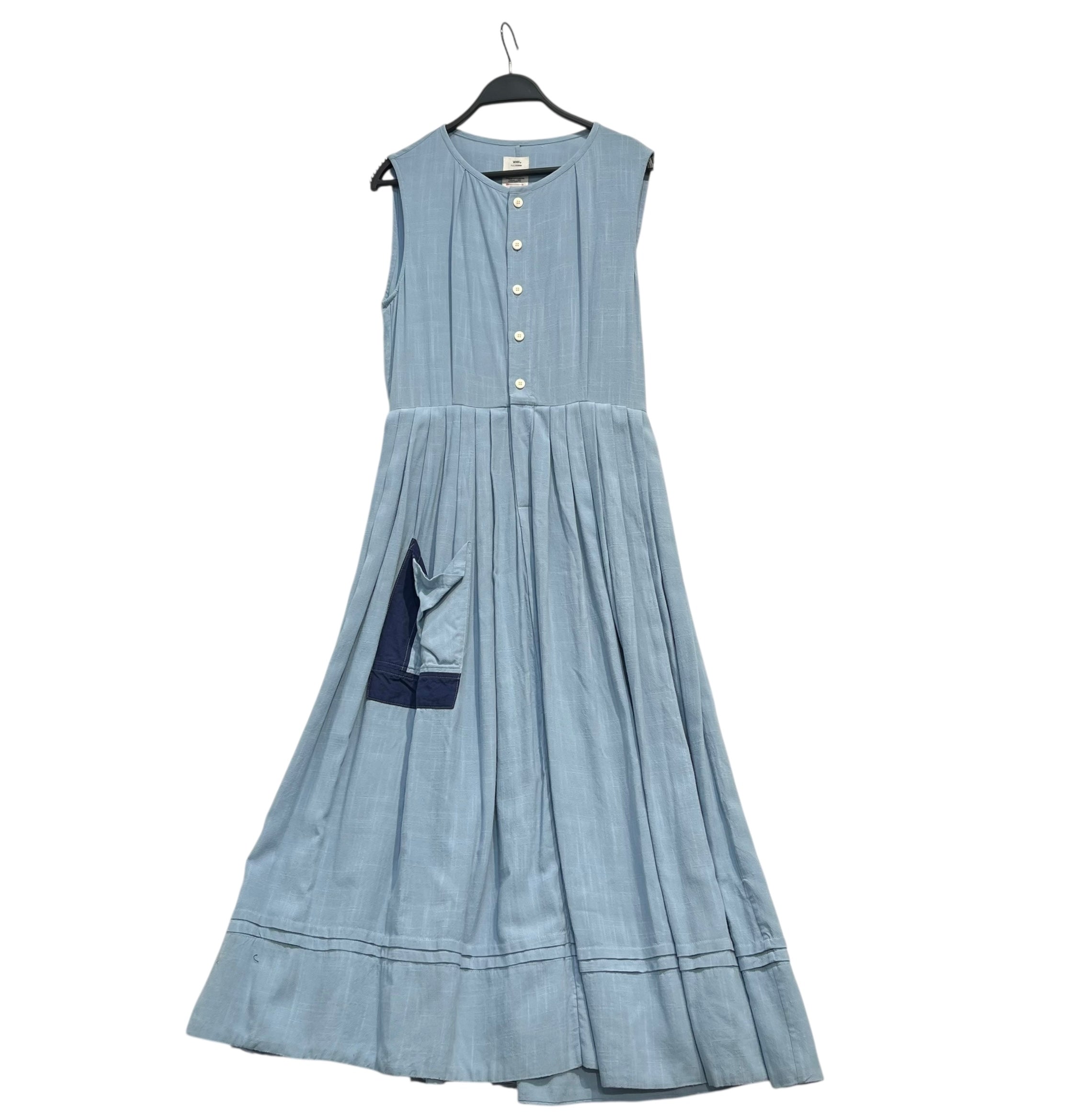 visvim/Dress/1/Cotton/BLU/PLAIN BLUE DRESS – 2nd STREET USA