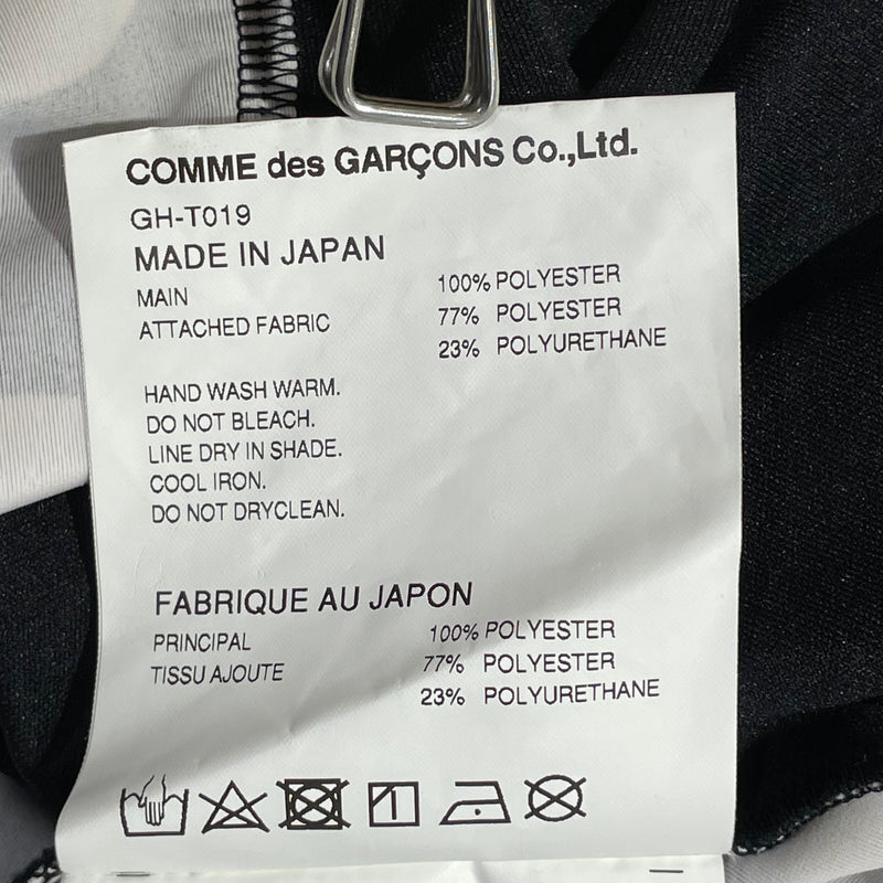 COMME des GARCONS/LS Cut & Sew/XS/Black/Polyester/Polka Dot/GH-T019
