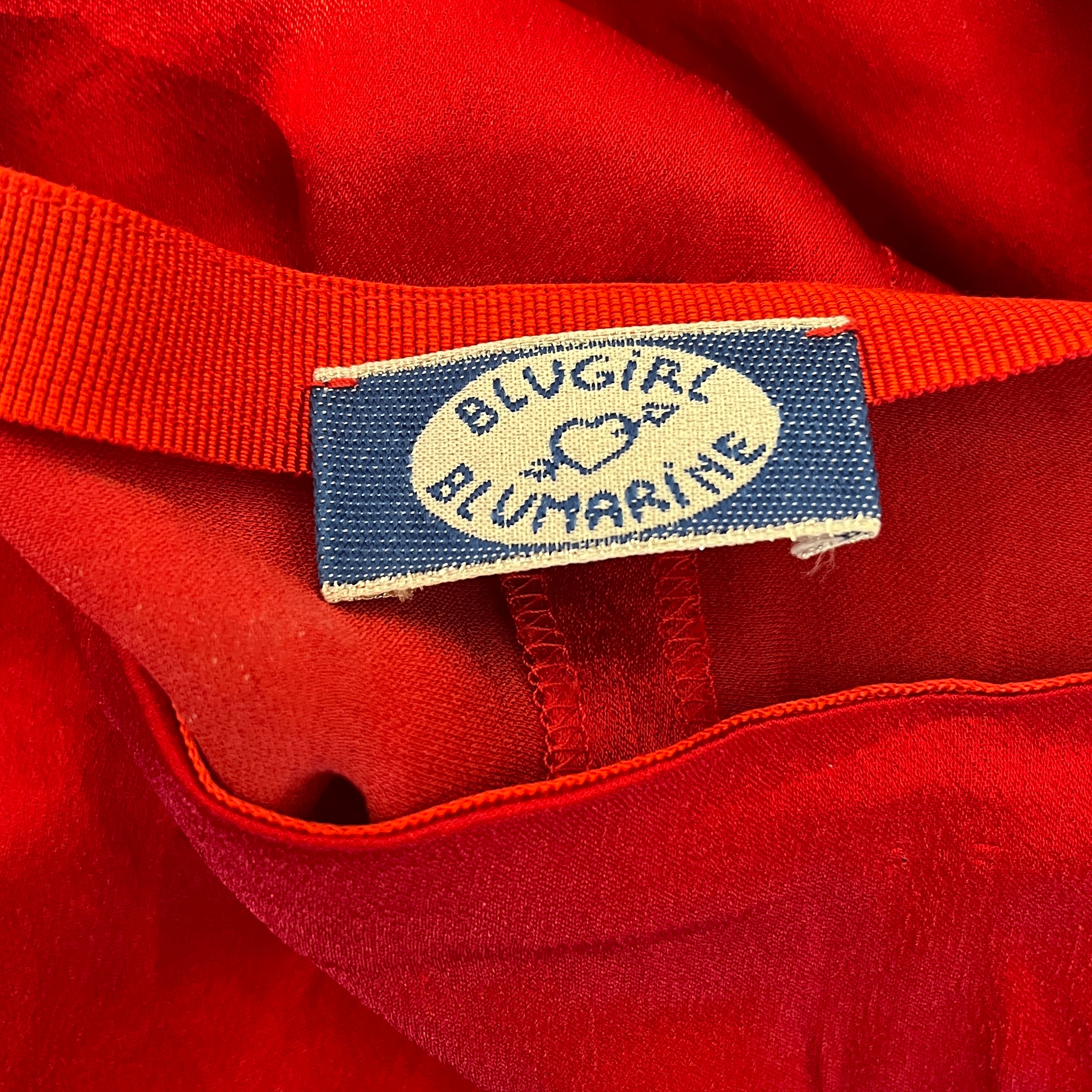 BLUGIRL/Skirt/S/Polyester/RED/Midi Length/ view 3