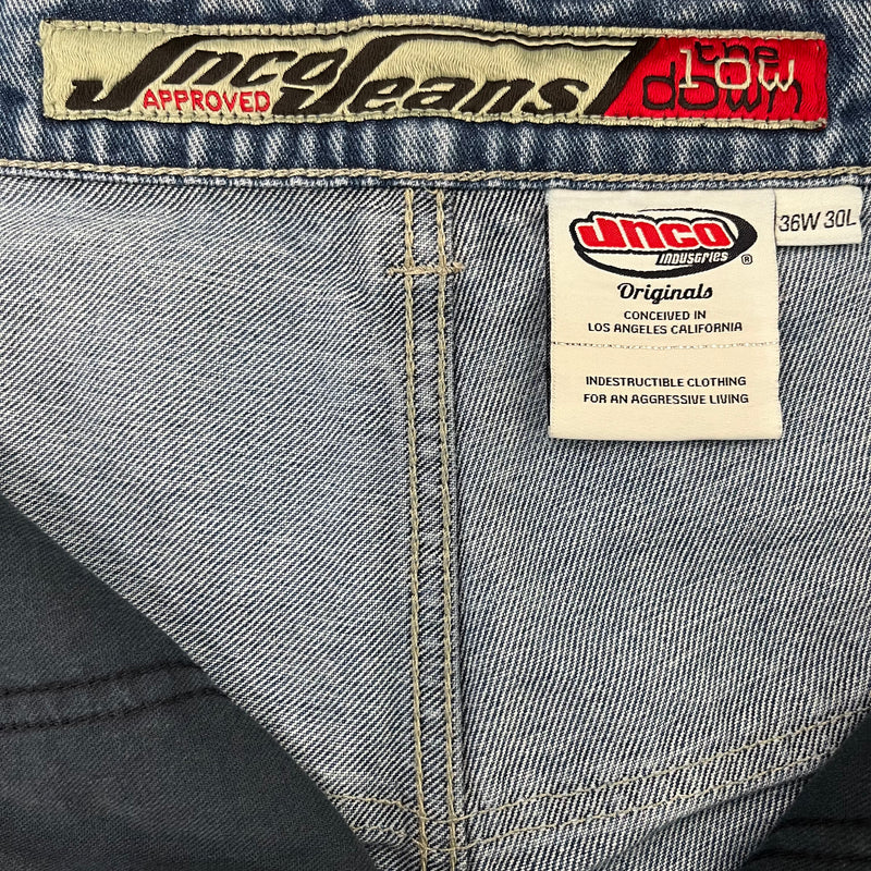 JNCO/Pants/36/Denim/BLU/Embroidered back pocket