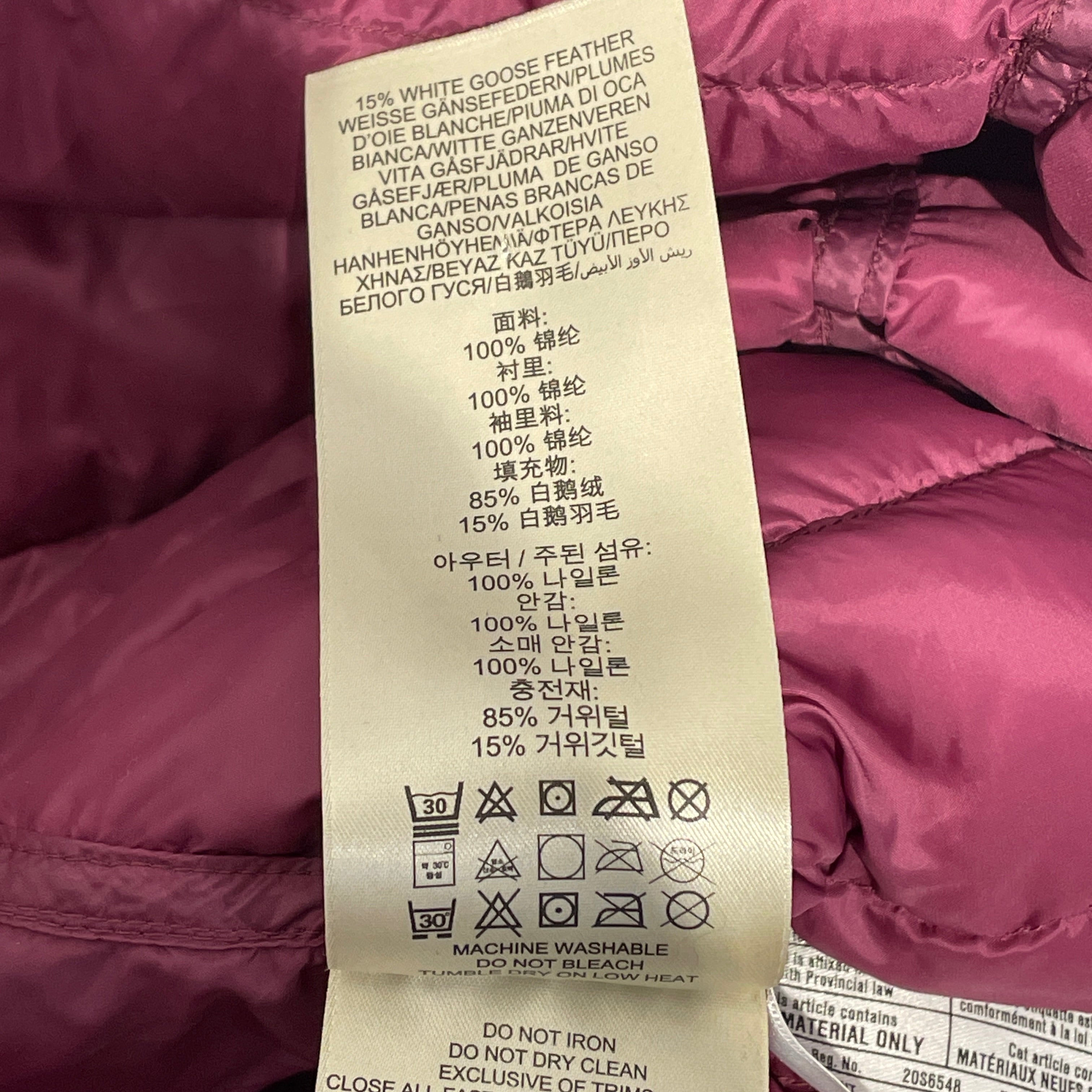 BURBERRY BRIT/Puffer Jkt/XS/Nylon/PPL/puffer trench coat view 5