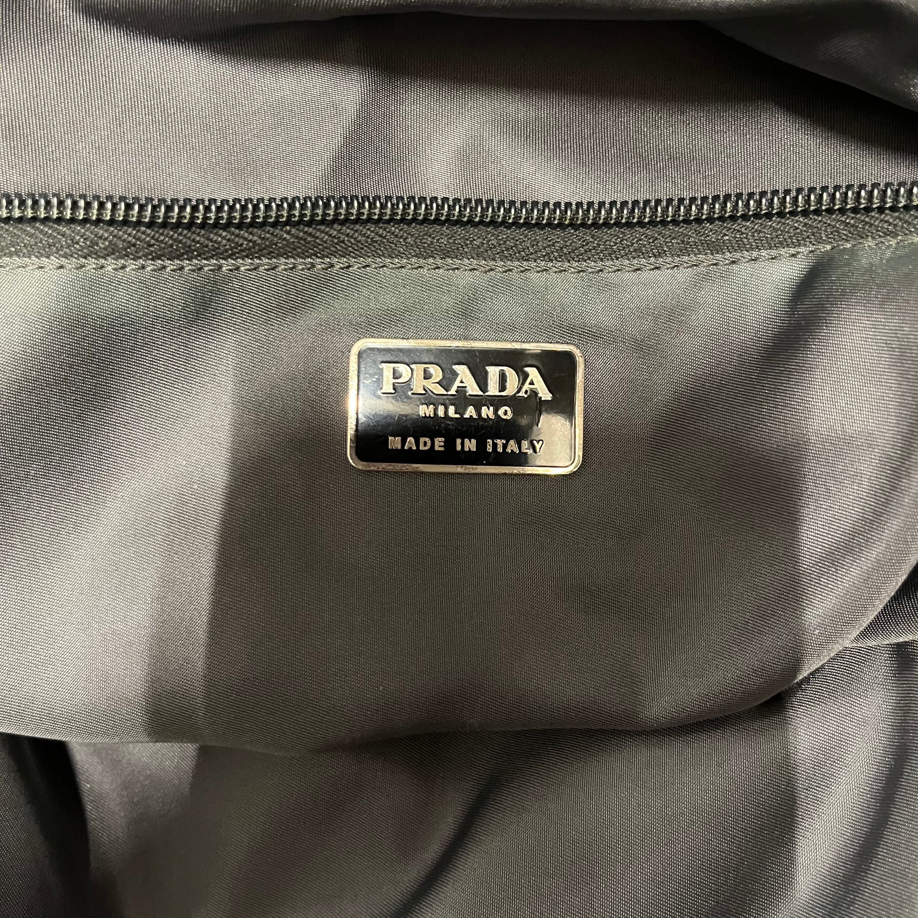 PRADA/Cross Body Bag/Nylon/BLU/prada nylon blue bag view 5
