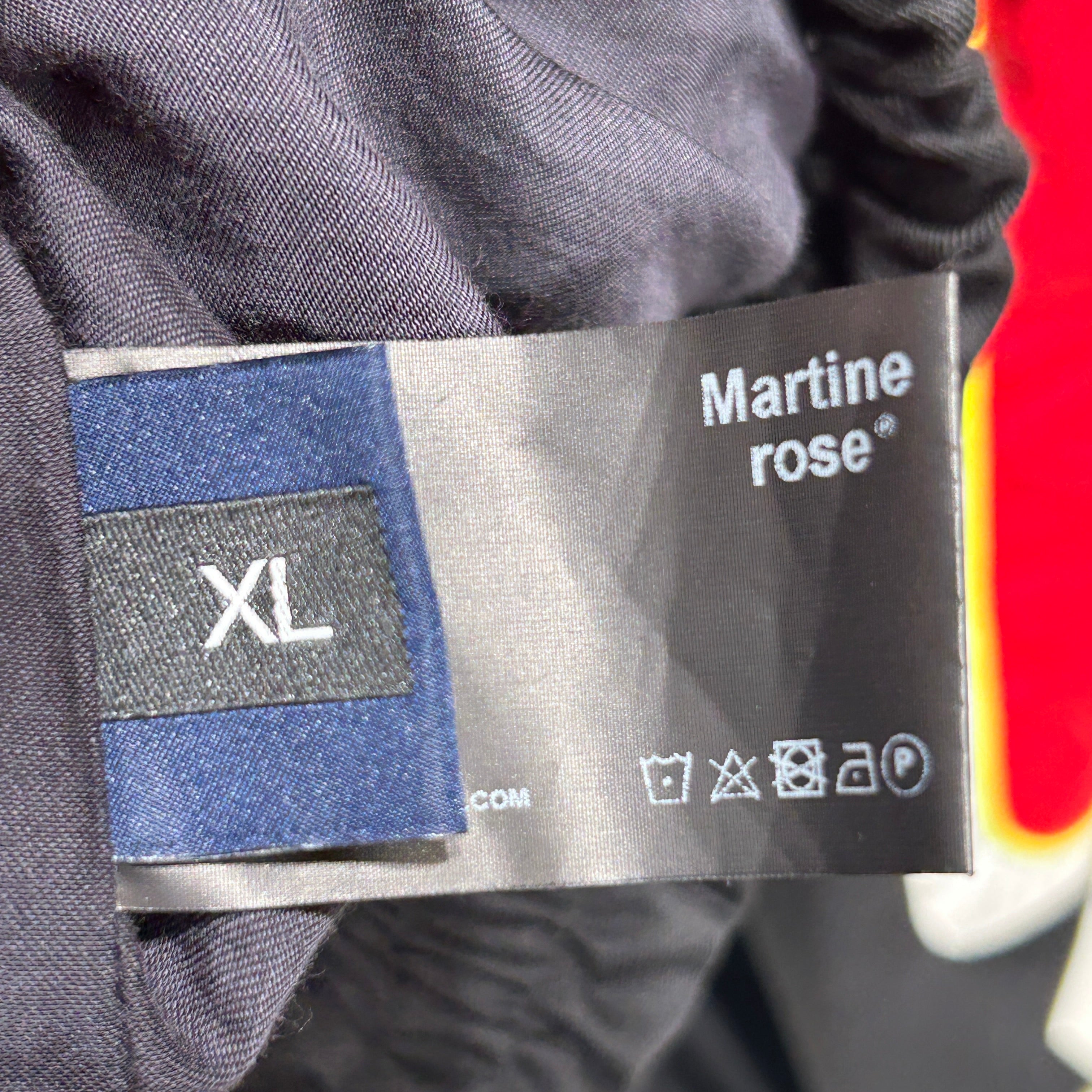 MARTINE ROSE/Souvenir Jkt/XL/Polyester/RED/RACING JACKET view 4