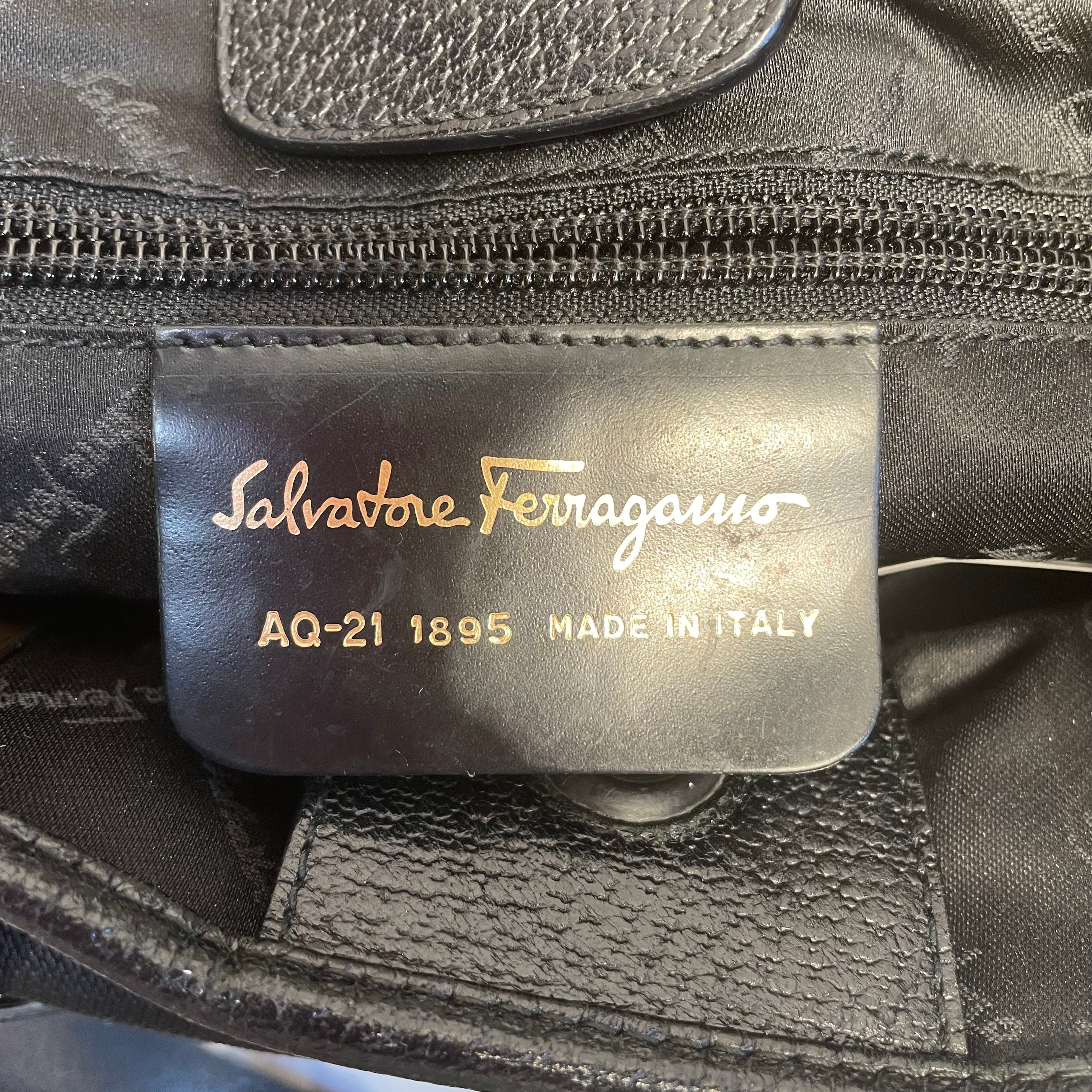 Salvatore Ferragamo/Hand Bag/Nylon/BLK/ view 3