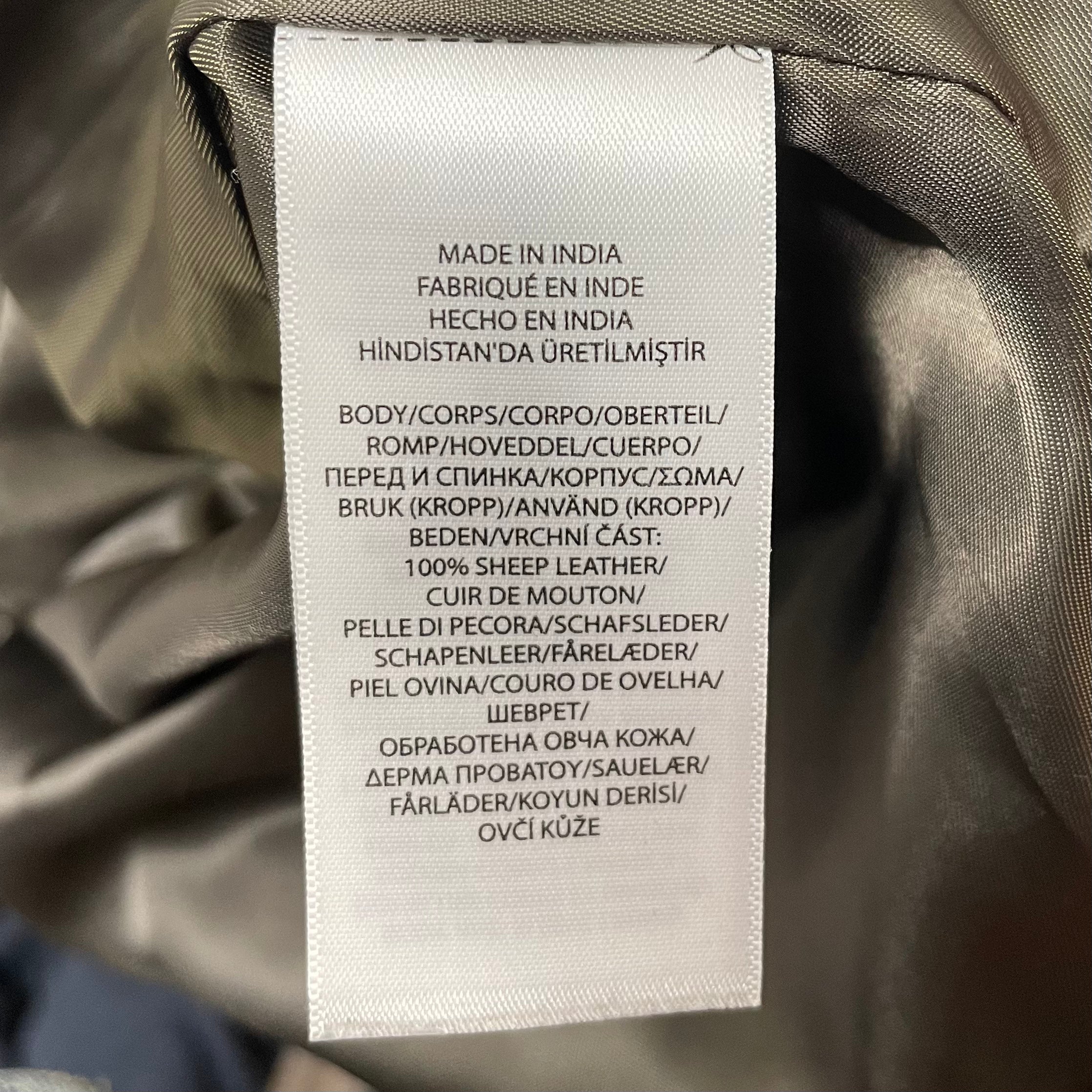 POLO RALPH LAUREN/Leather Jkt/L/Leather/BRW/ view 7