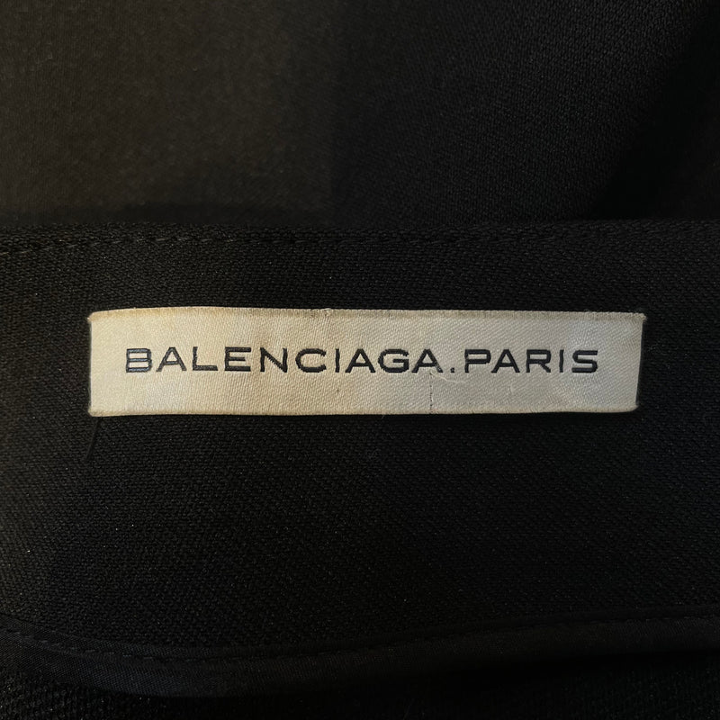 BALENCIAGA/Skirt/38/Wool/BLK/