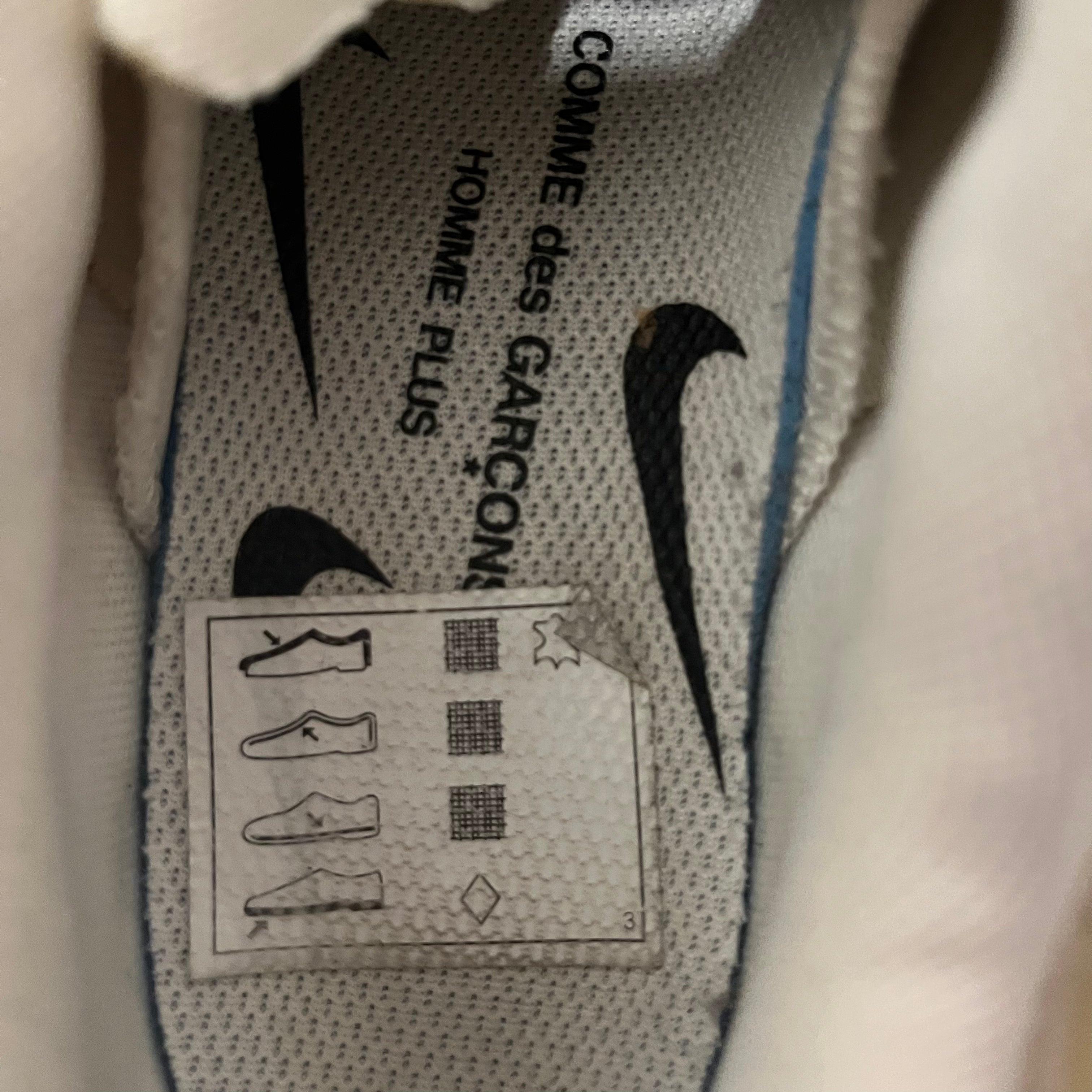 COMME des GARCONS/NIKE/Low-Sneakers/US 5/CRM/ view 3