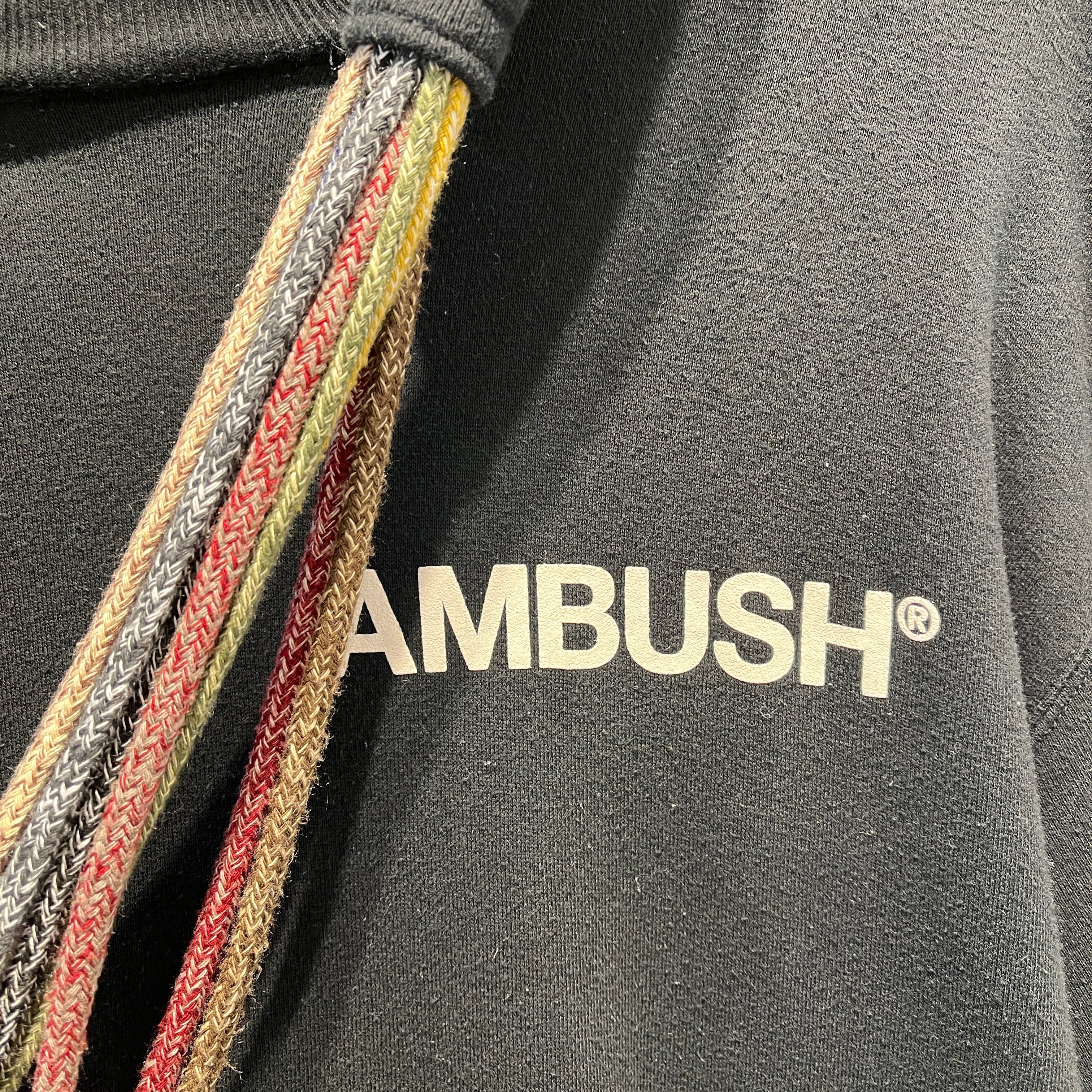 AMBUSH/Hoodie/3/Cotton/BLK/Pullover/MULTI-CORD STRING view 6