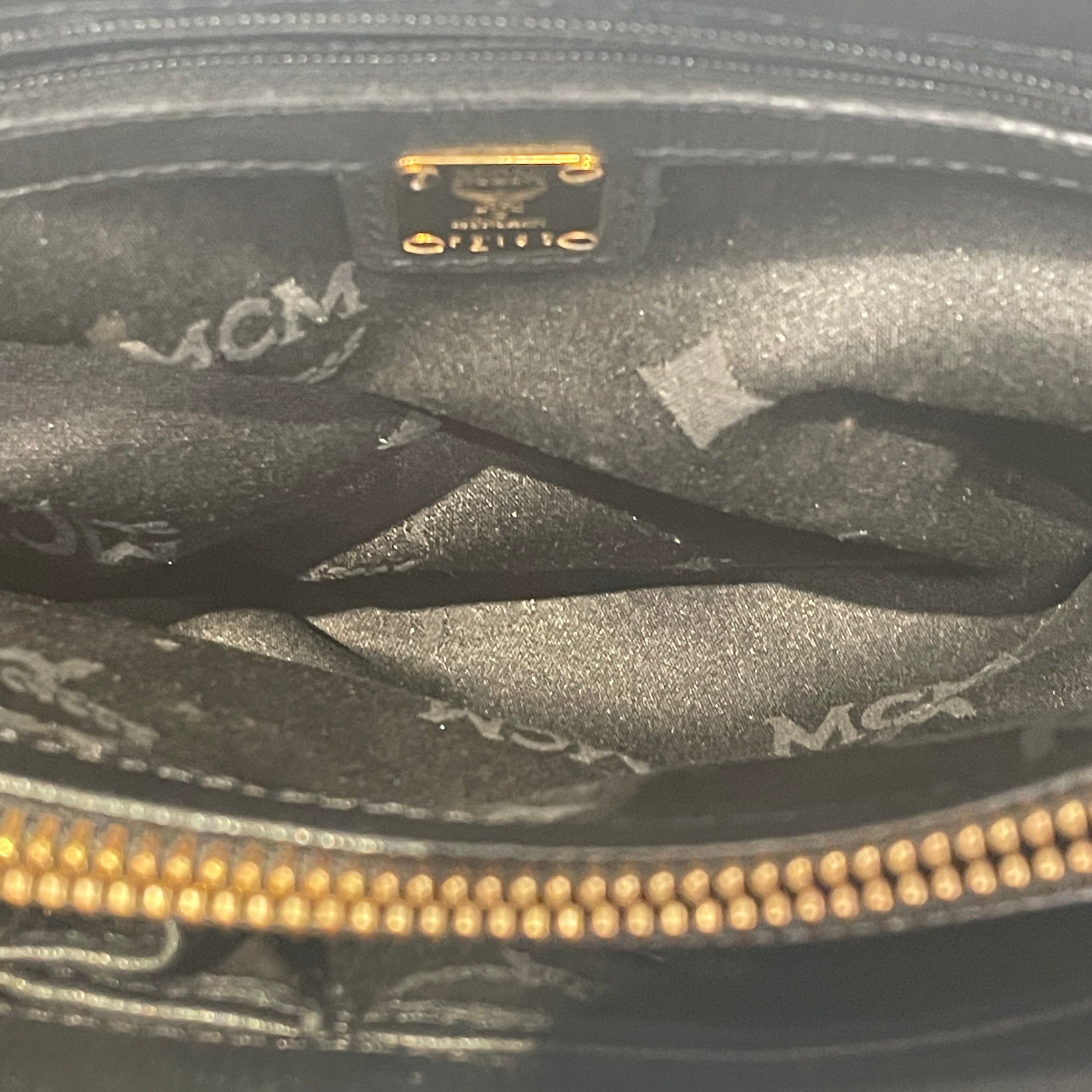 MCM/Hand Bag/Leather/BLK/Saffiano view 5