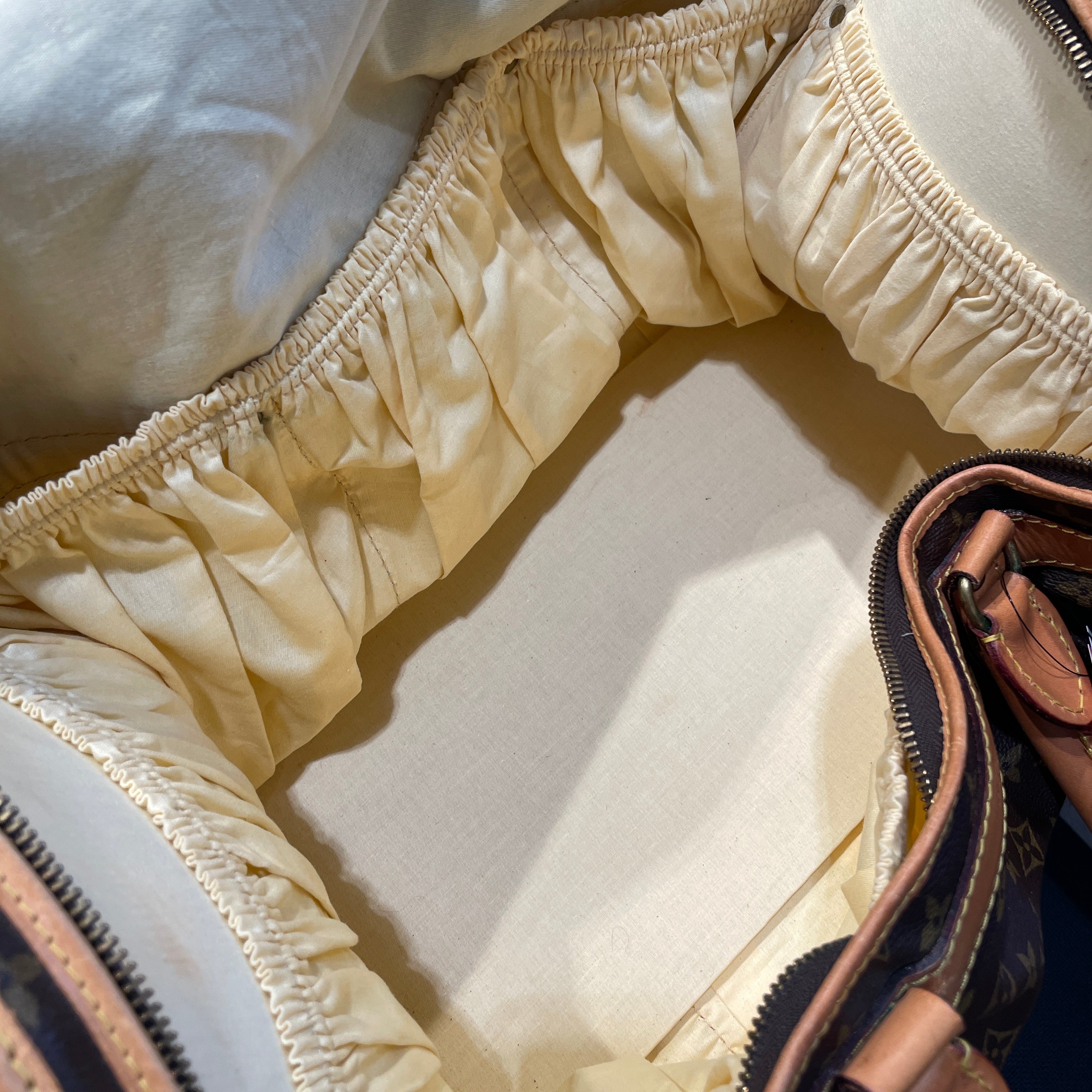 LOUIS VUITTON/Luggage/All Over Print/Leather/BRW/Sac Chein 50 Dog Carrier view 12