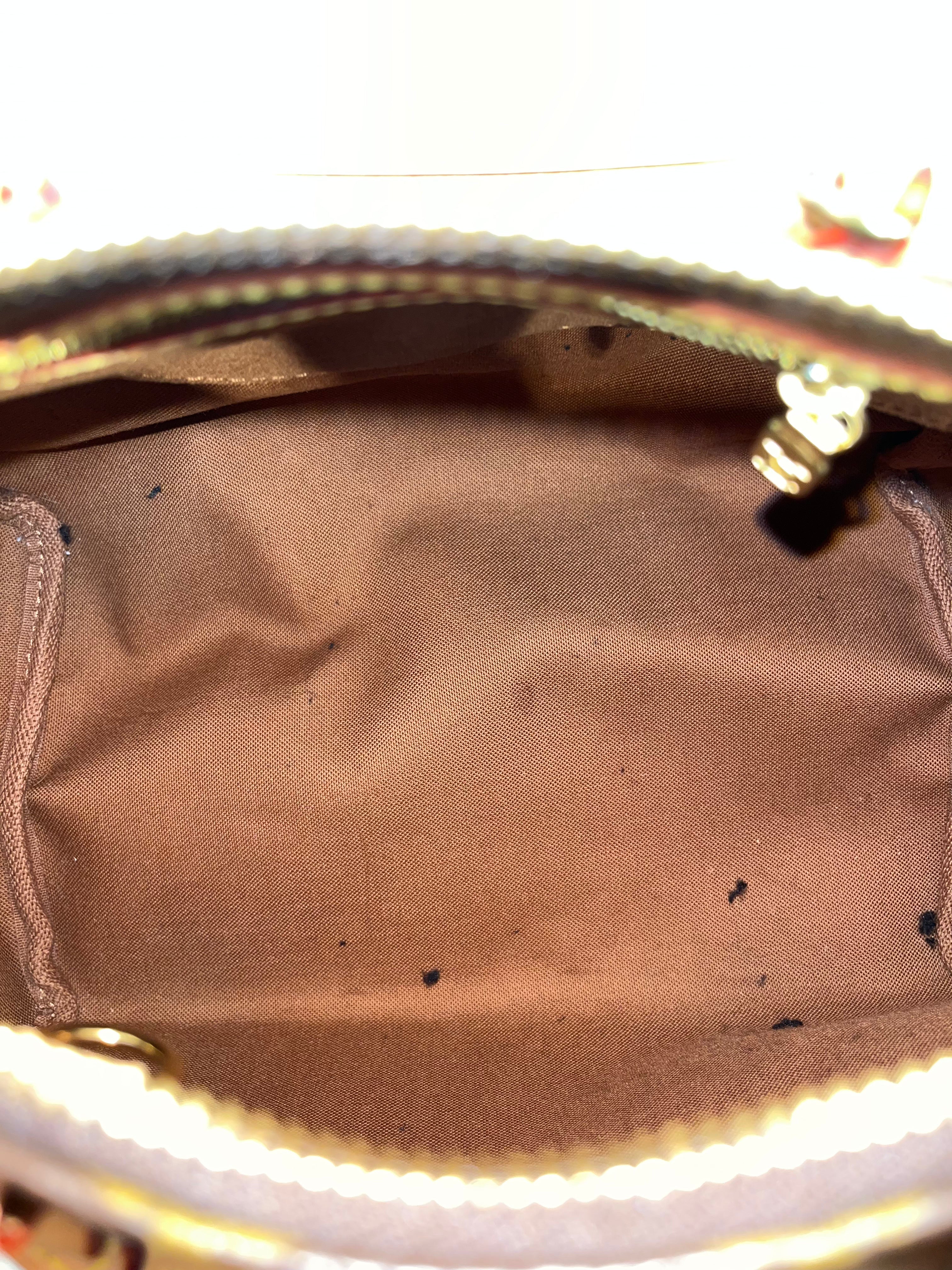LOUIS VUITTON/Boston Bag/Monogram/Leather/BRW/Speedy Bandouliere view 7