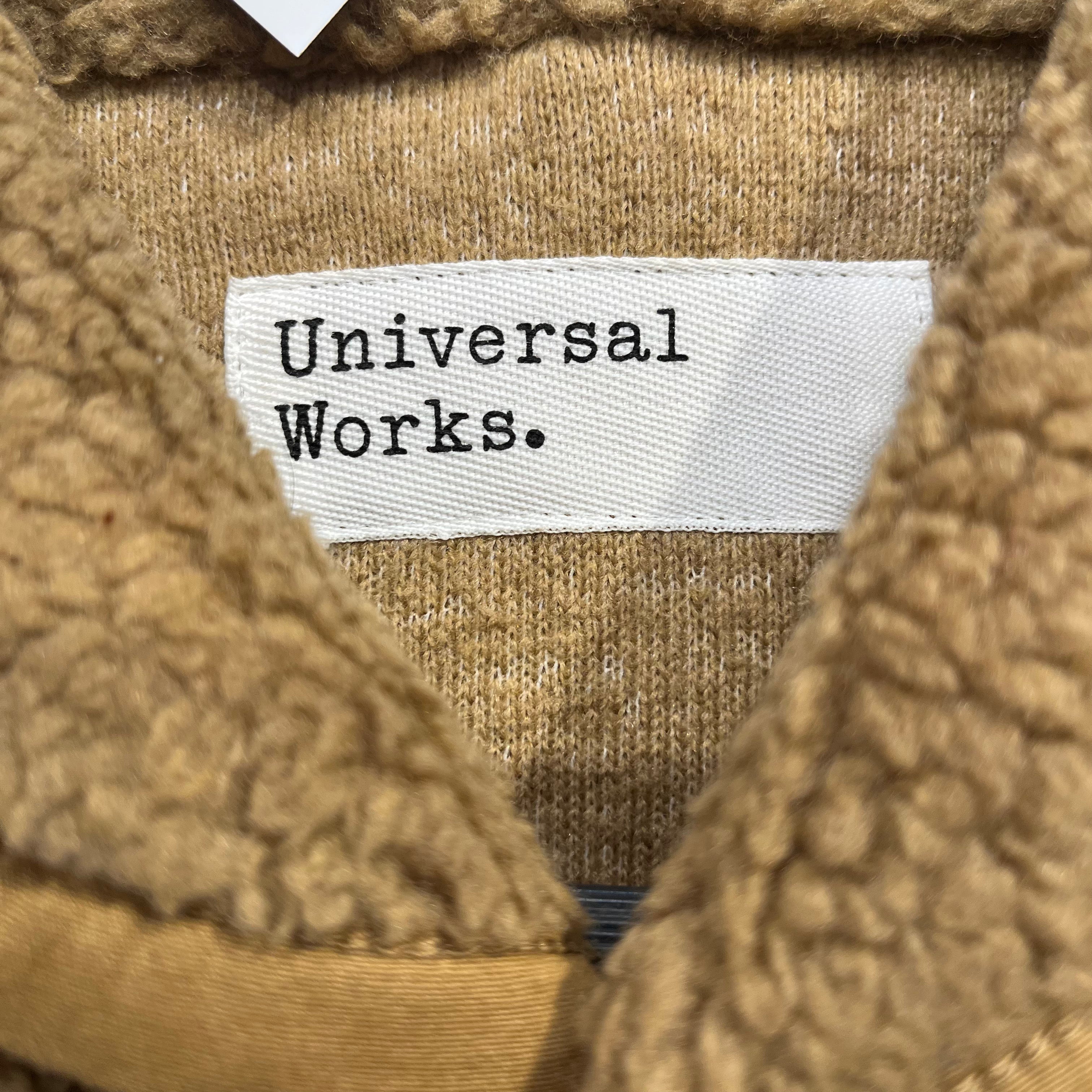 Universal Works/Fleece Jkt/XS/Acrylic/CML/ view 3