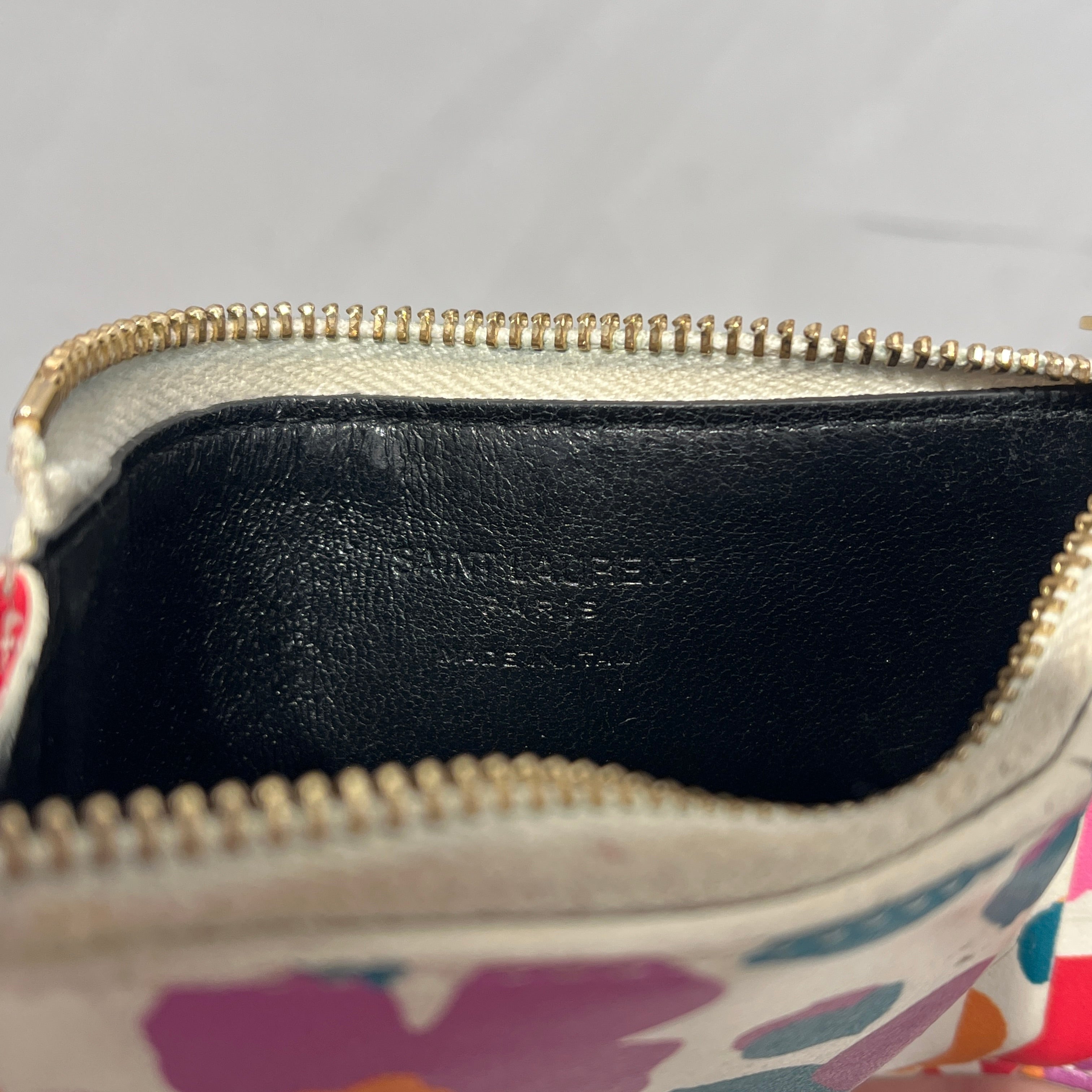 SAINT LAURENT/Wallet/All Over Print/Leather/MLT/L's/FRAGMENTS FLORAL PRINT view 4