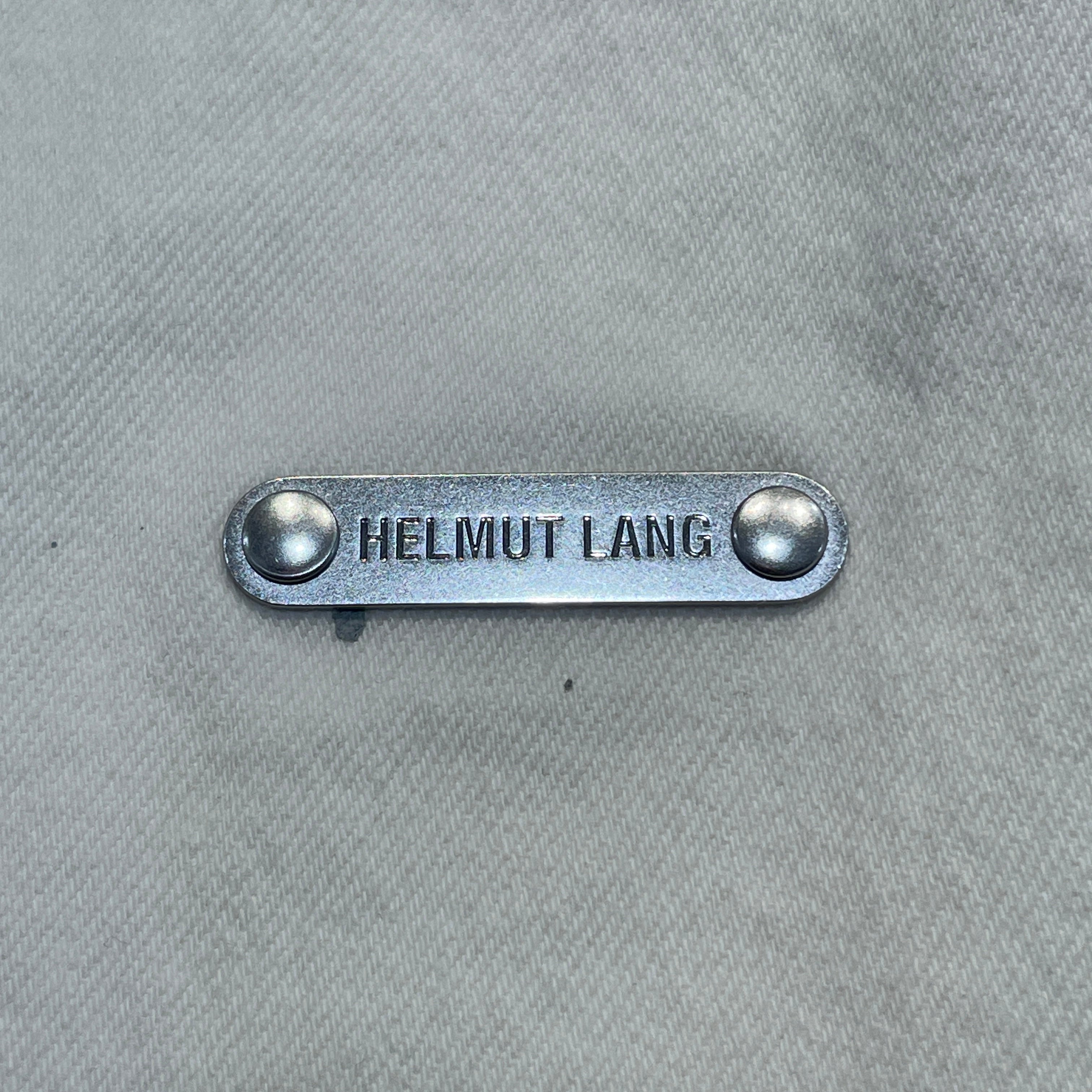 Helmut Lang/LS Shirt/38/Cotton/WHT/Painted Ecru Shirt view 6