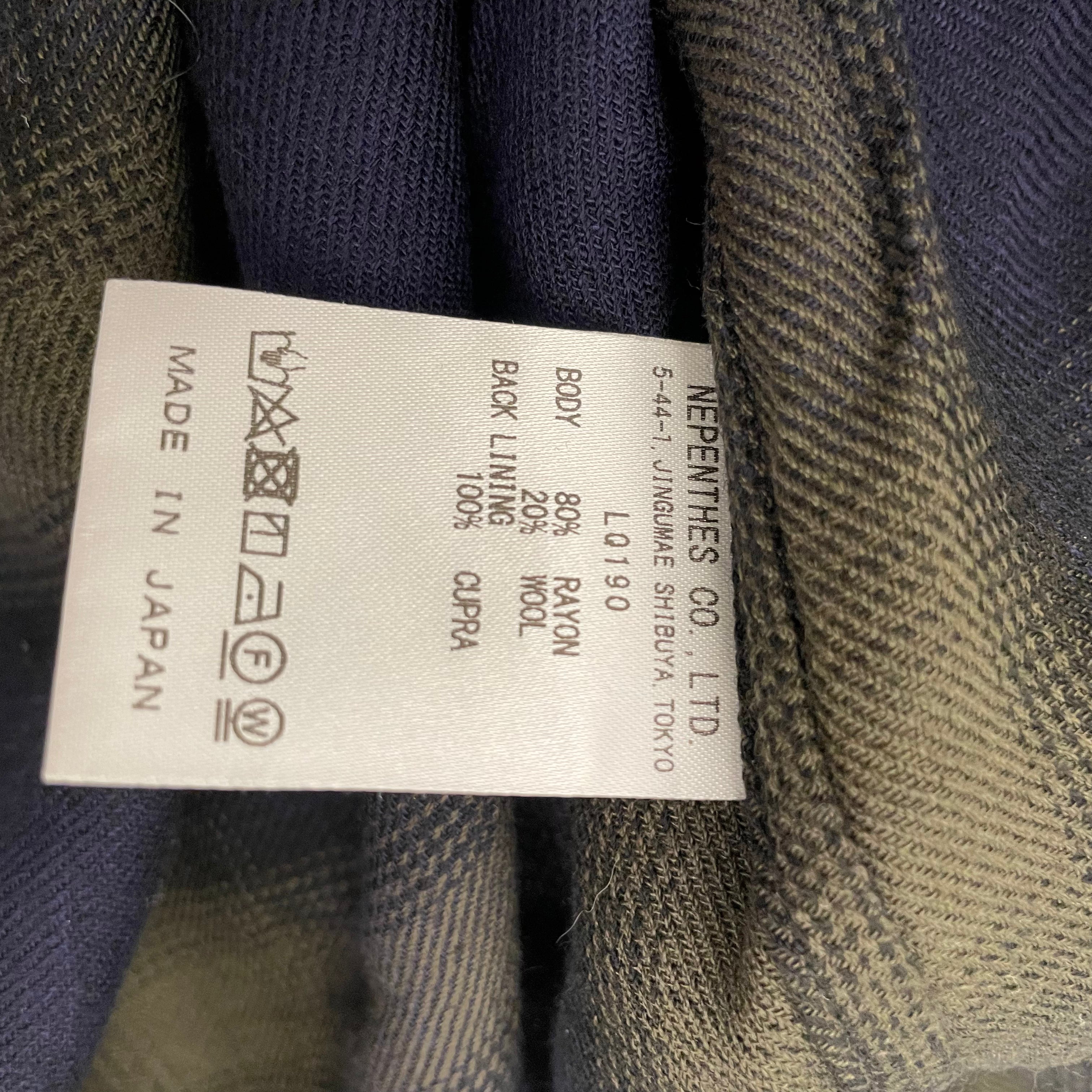 Needles/Flannel Shirt/S/GRN/Plaid/Ombre Classic Navy view 4