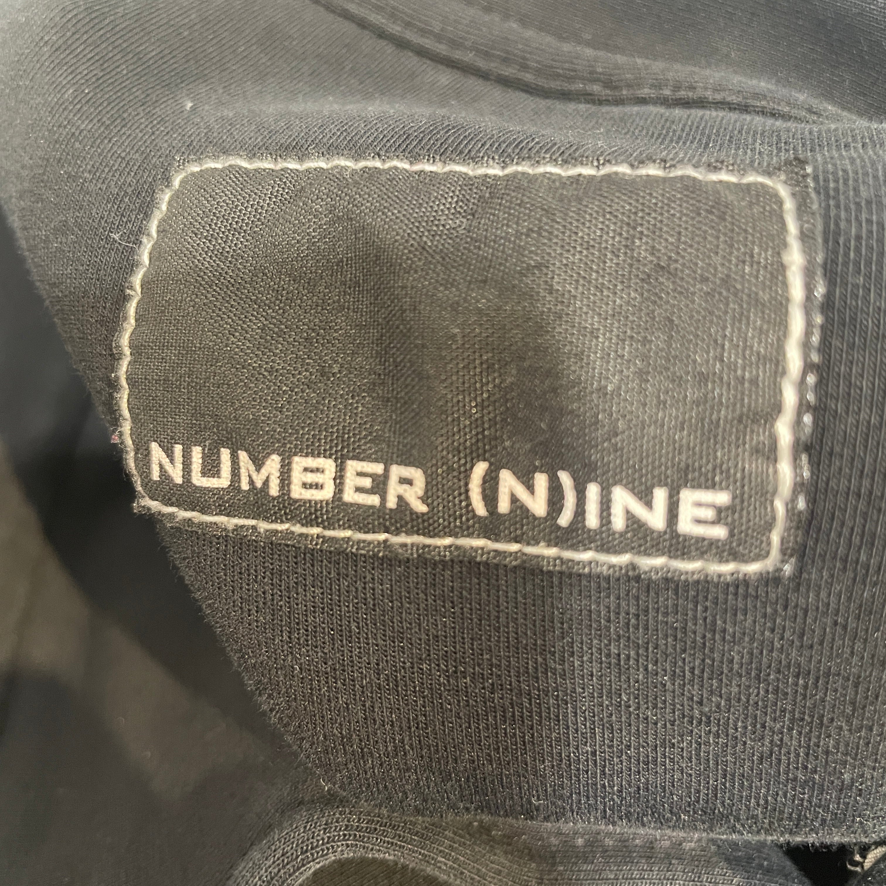 NUMBER (N)INE/Pants/Cotton/BLK/Bone Sweats view 3
