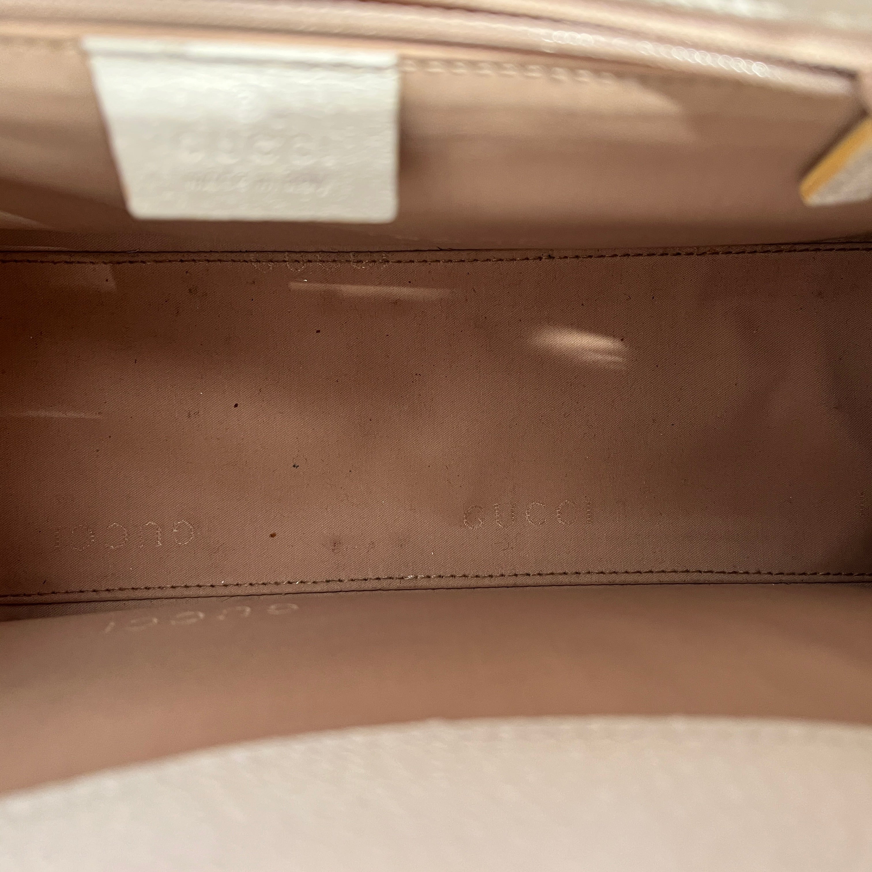 GUCCI/Hand Bag/Leather/WHT/jackie vintage view 4