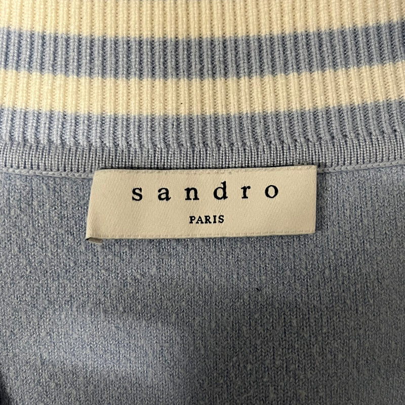 sandro/Shirt/M/Cotton/BLU/cardigan