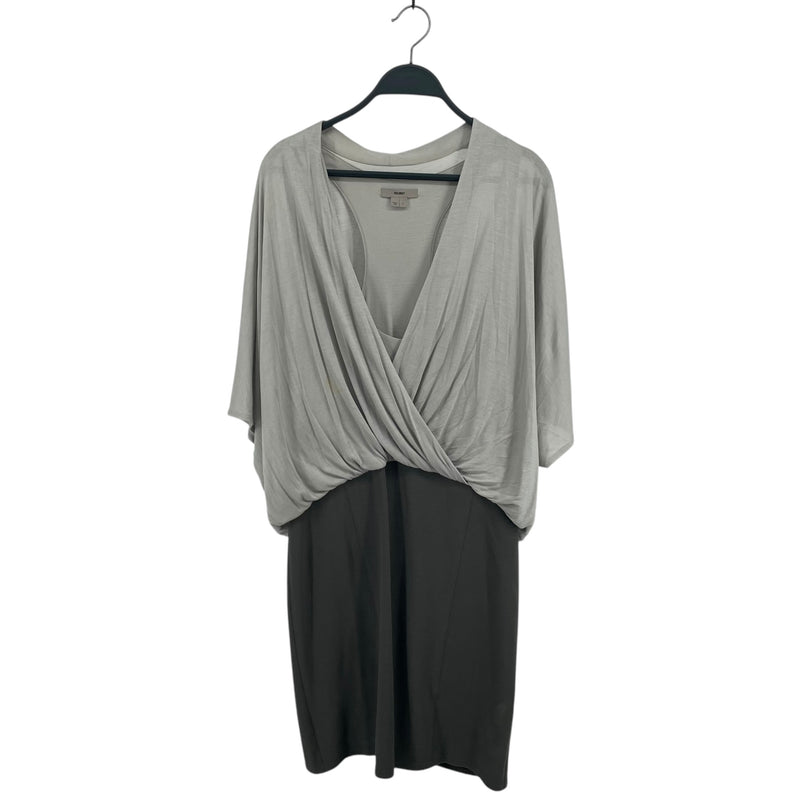 Helmut Lang/SS Dress/L/Cotton/MLT/Two-Tone Grey Dress