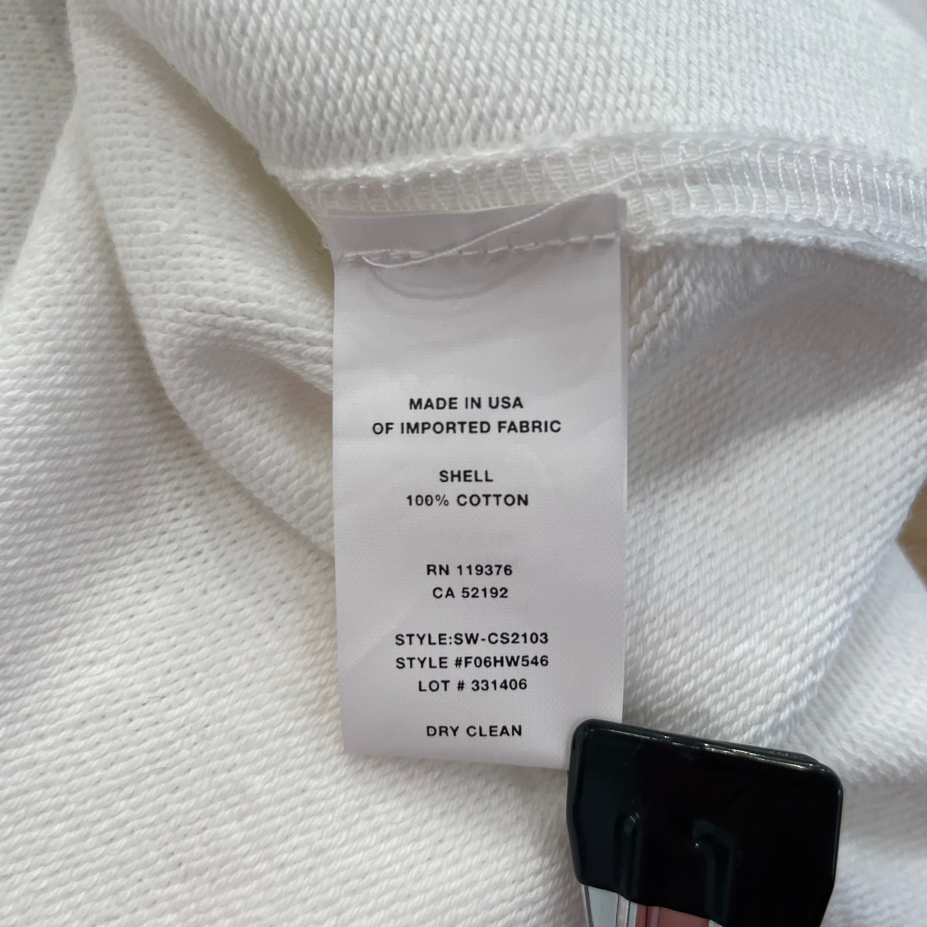 Helmut Lang/T-Shirt/L/Cotton/WHT/ view 4