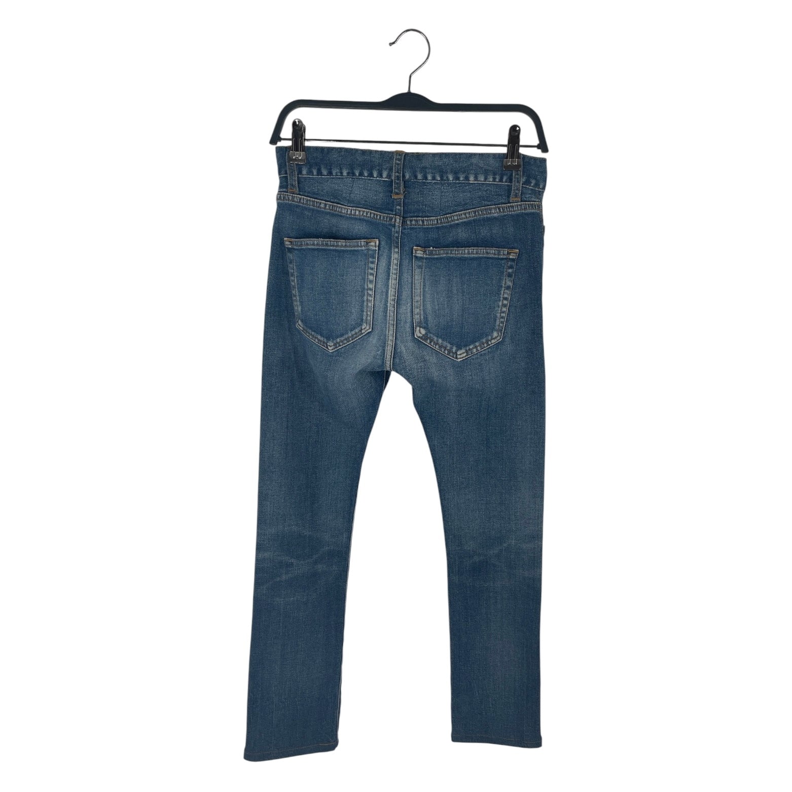 BALENCIAGA/Skinny Pants/24/Denim/BLU/FW17 ACHETYPE REGULAR BLUE view 2