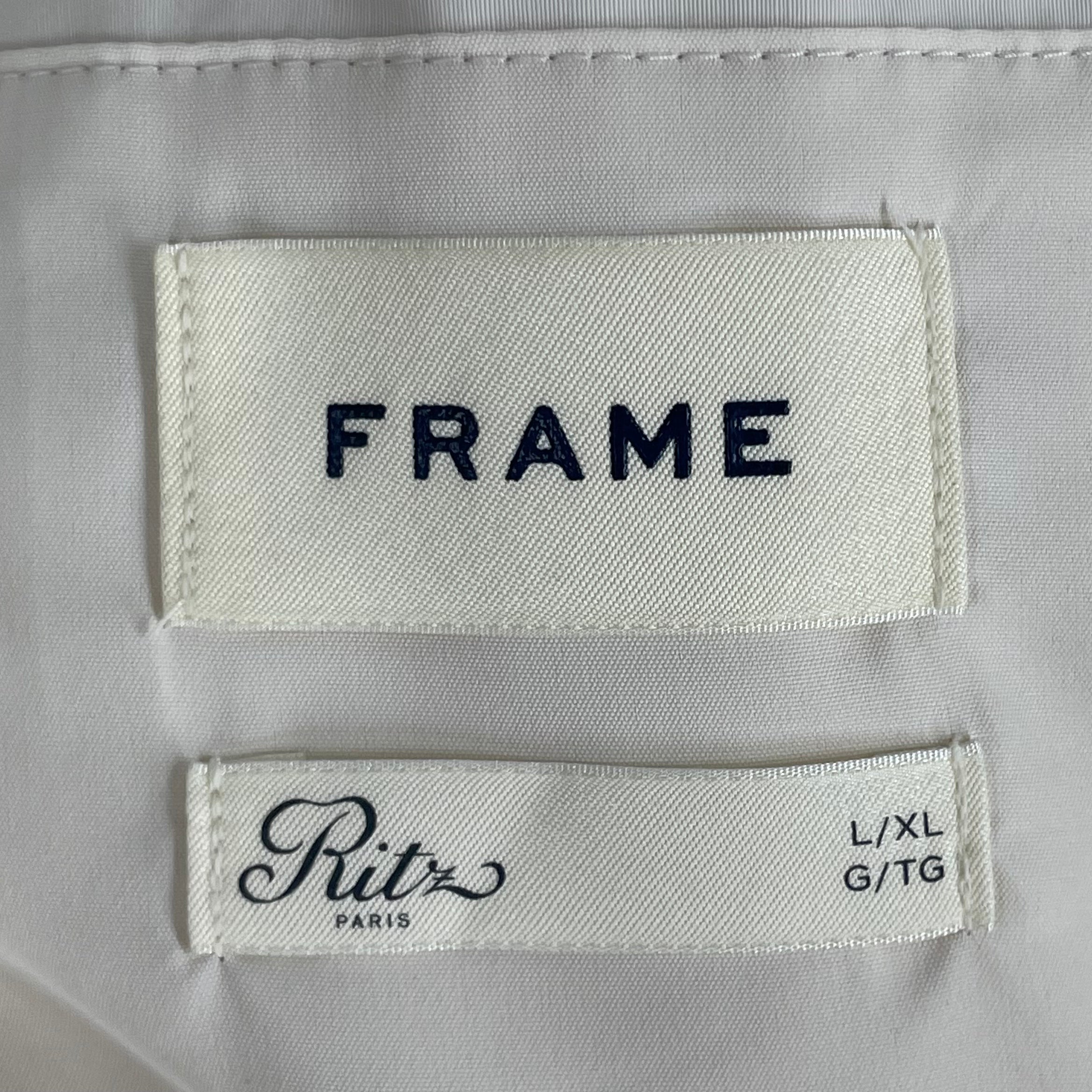 FRAME/Puffer Jkt/L/Polyester/CRM/RITZ view 3