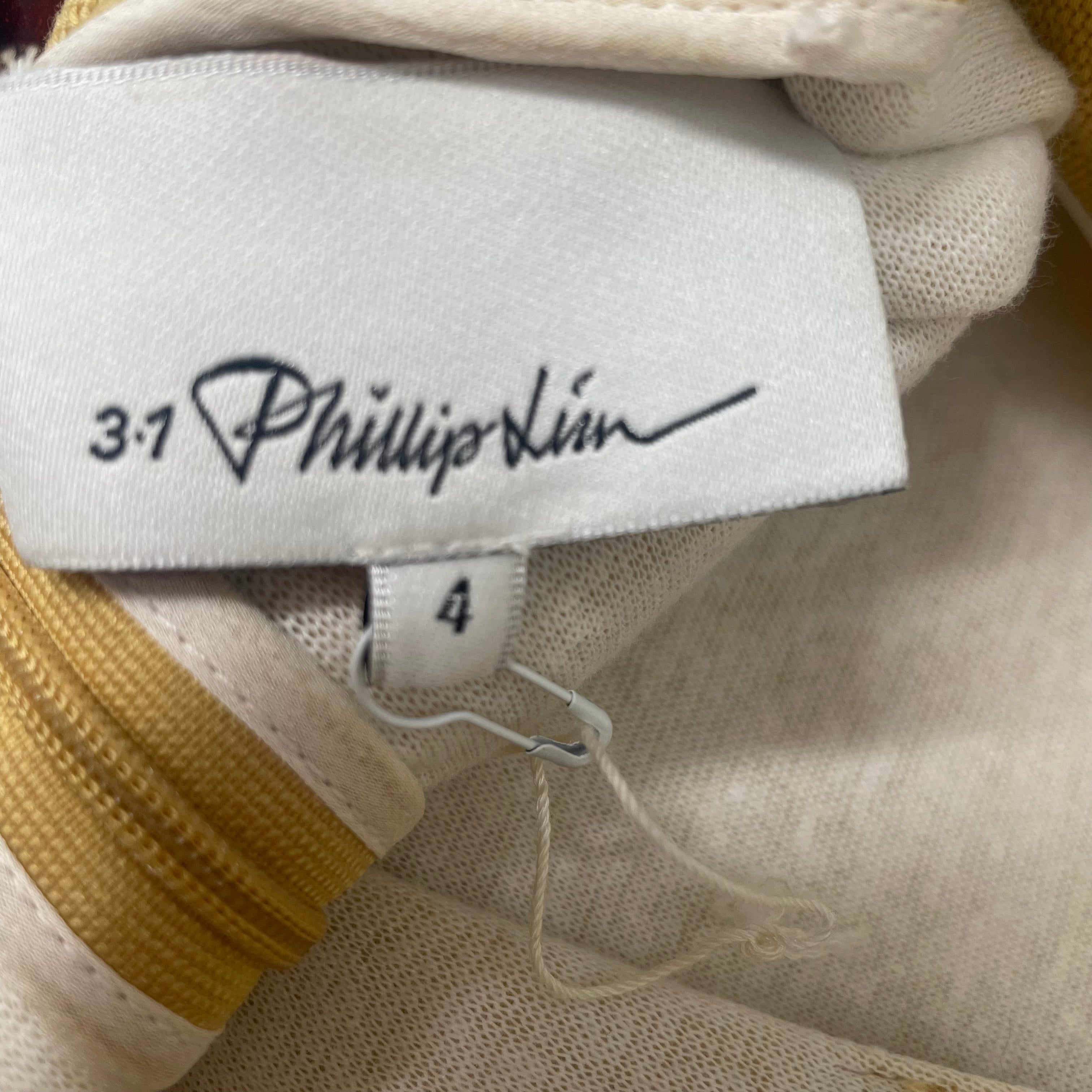 3.1 phillip lim/Long Skirt/4/Cotton/CRM/MUSTARDPLEATS view 3