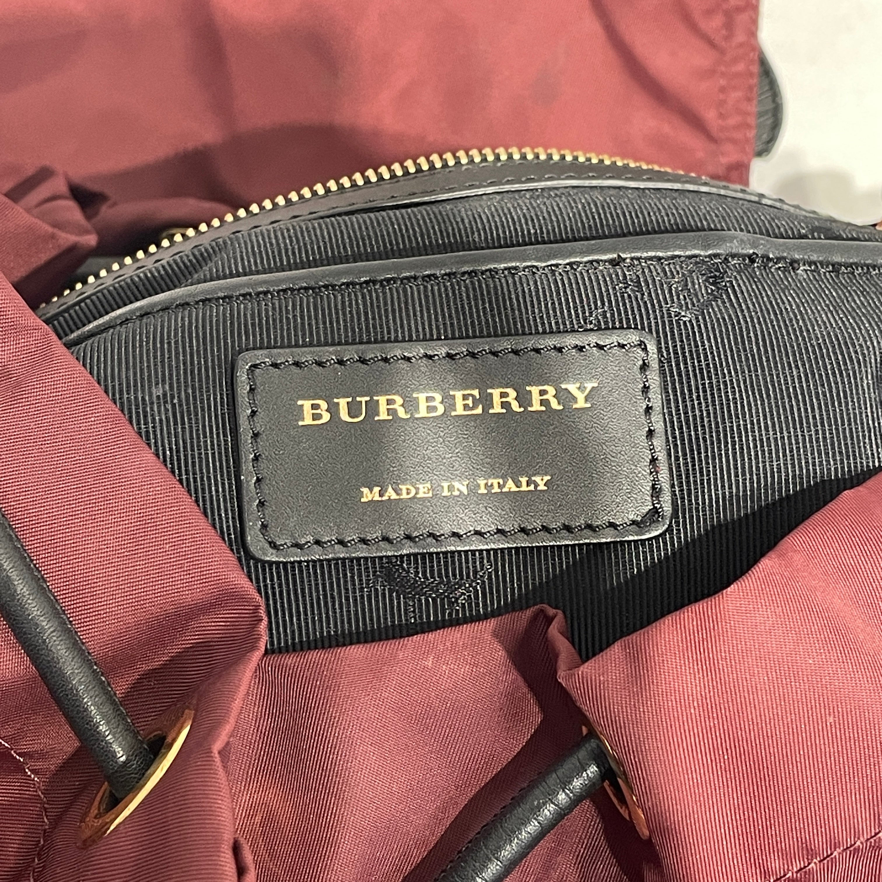 BURBERRY/Backpack/BRD/ITCF&10SCA view 5