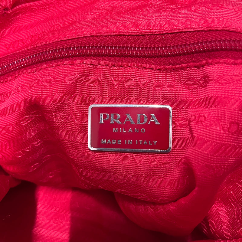 PRADA/Cross Body Bag/OS/Nylon/RED/Crossbody Bag