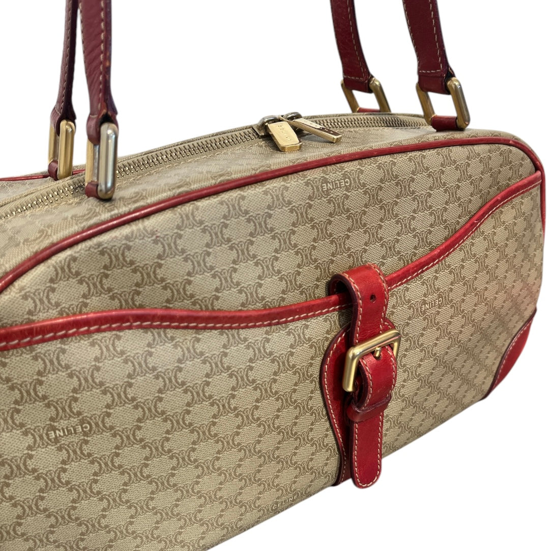 CELINE/Clutch Bag/Monogram/Leather/BEG/ view 6