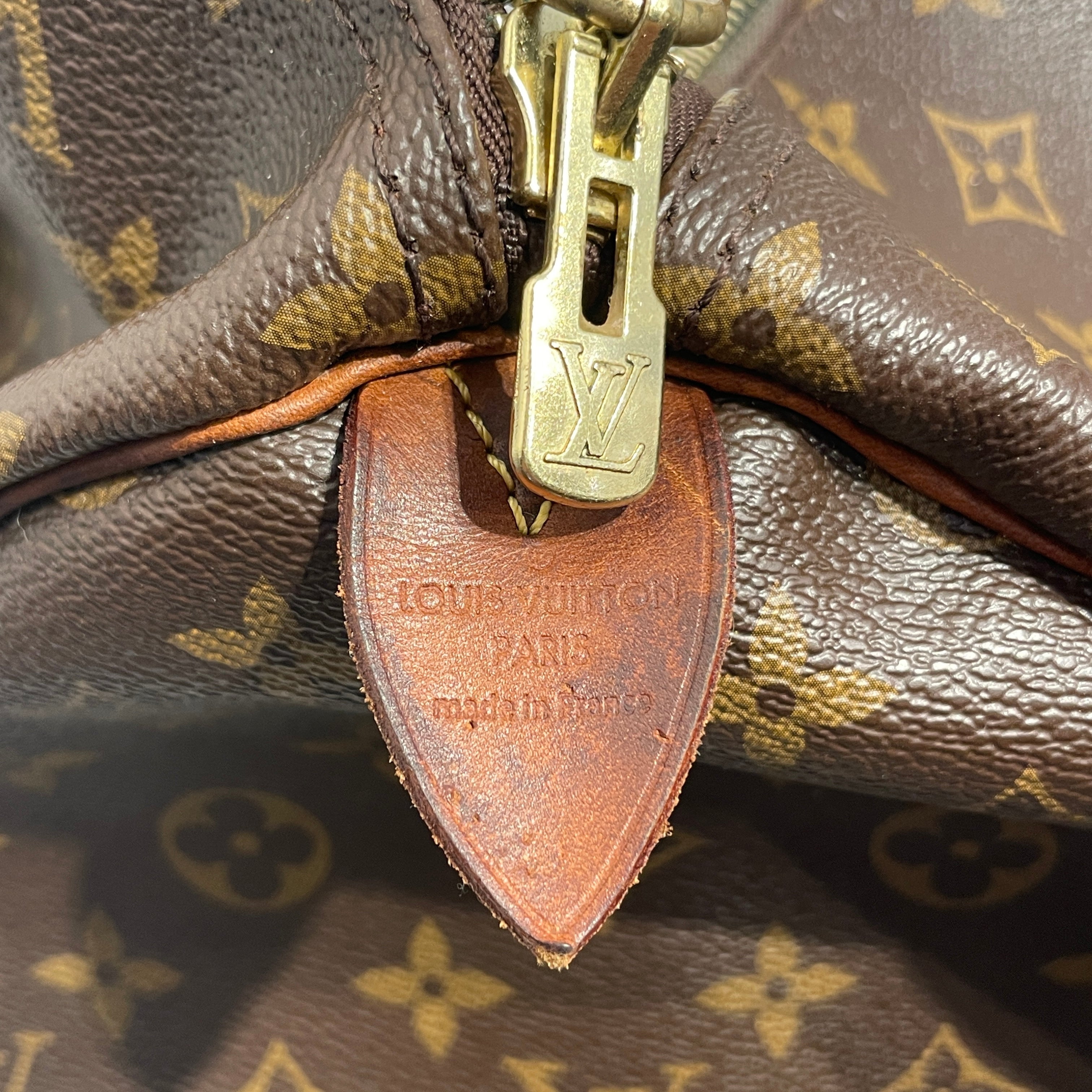 LOUIS VUITTON/Bag/Monogram/Leather/BRW/KEEPALL view 6