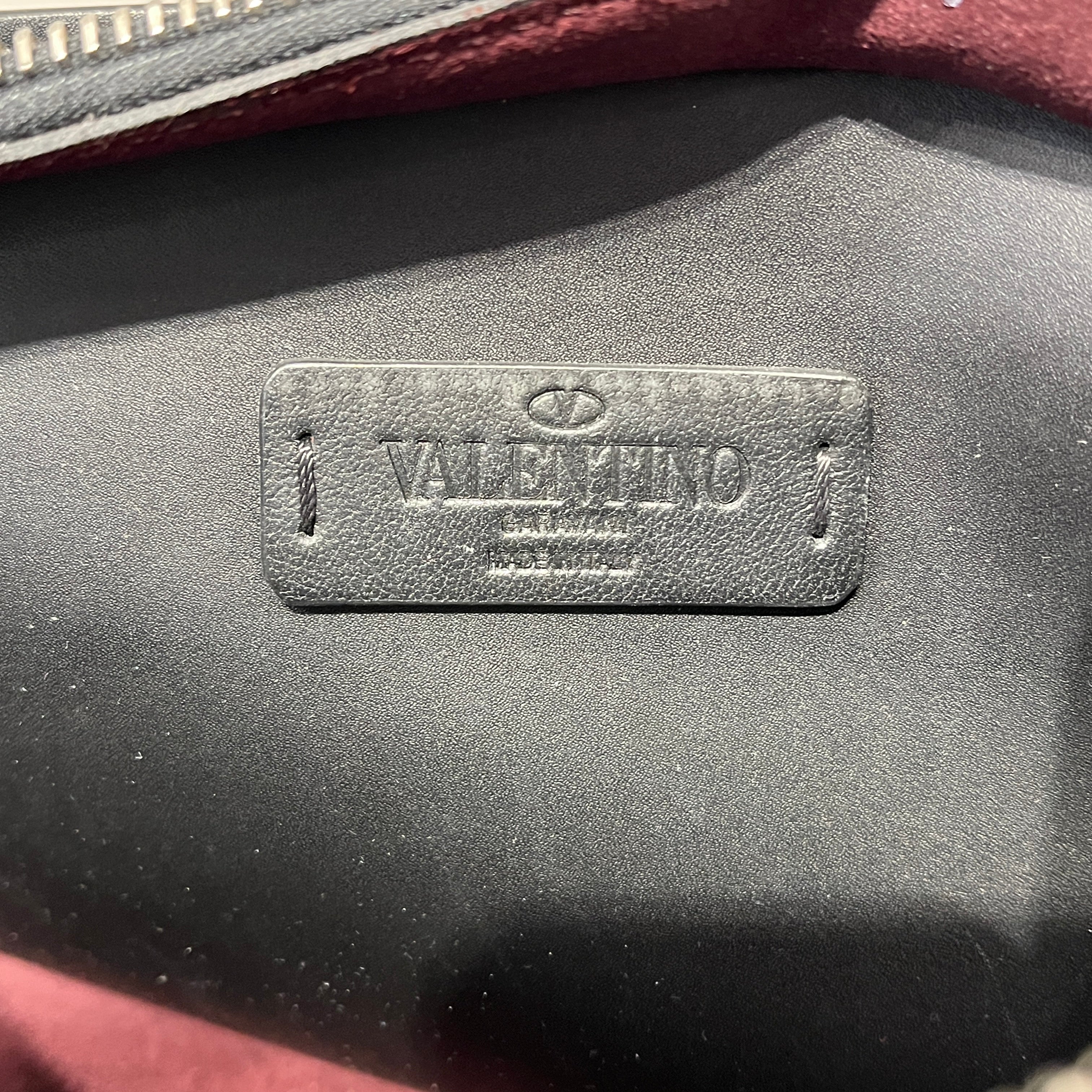 VALENTINO GARAVANI/Bag/Leather/BLK/VLTN waist bag - sticky band view 4